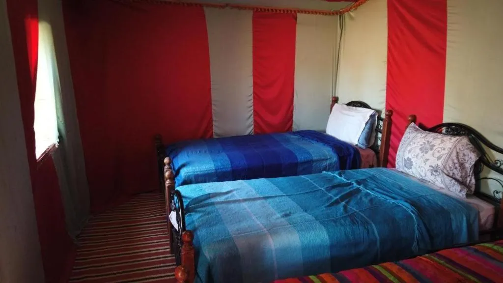 Bed in Camp Sahara Dunes