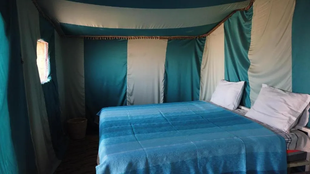 Bed in Camp Sahara Dunes