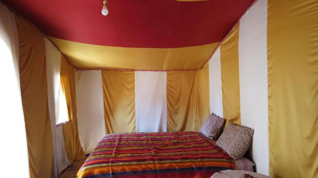 Bed in Camp Sahara Dunes