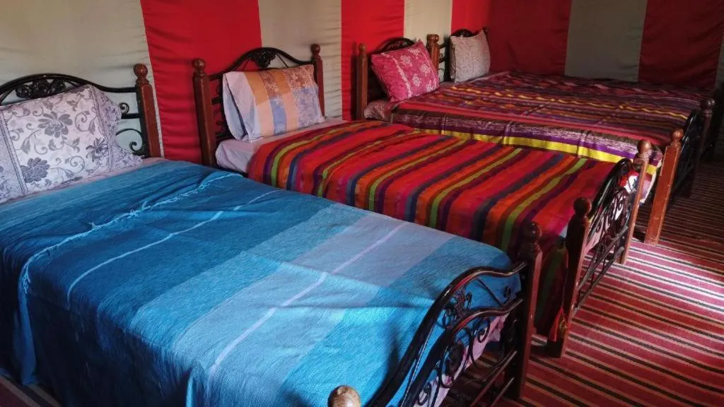 Bed in Camp Sahara Dunes