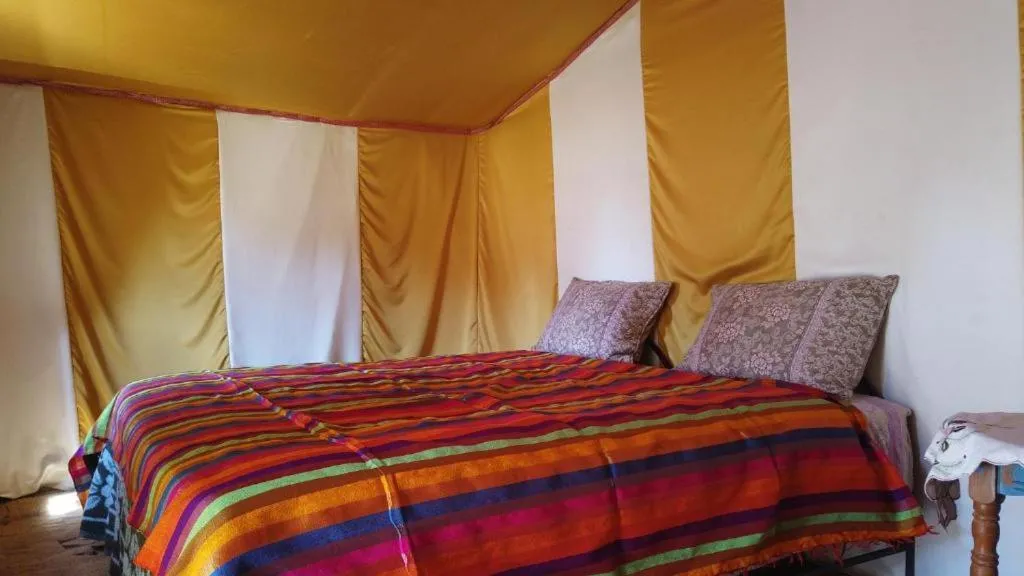Bed in Camp Sahara Dunes