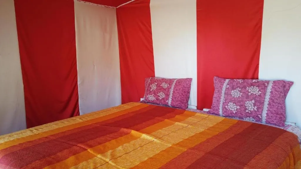 Bed in Camp Sahara Dunes
