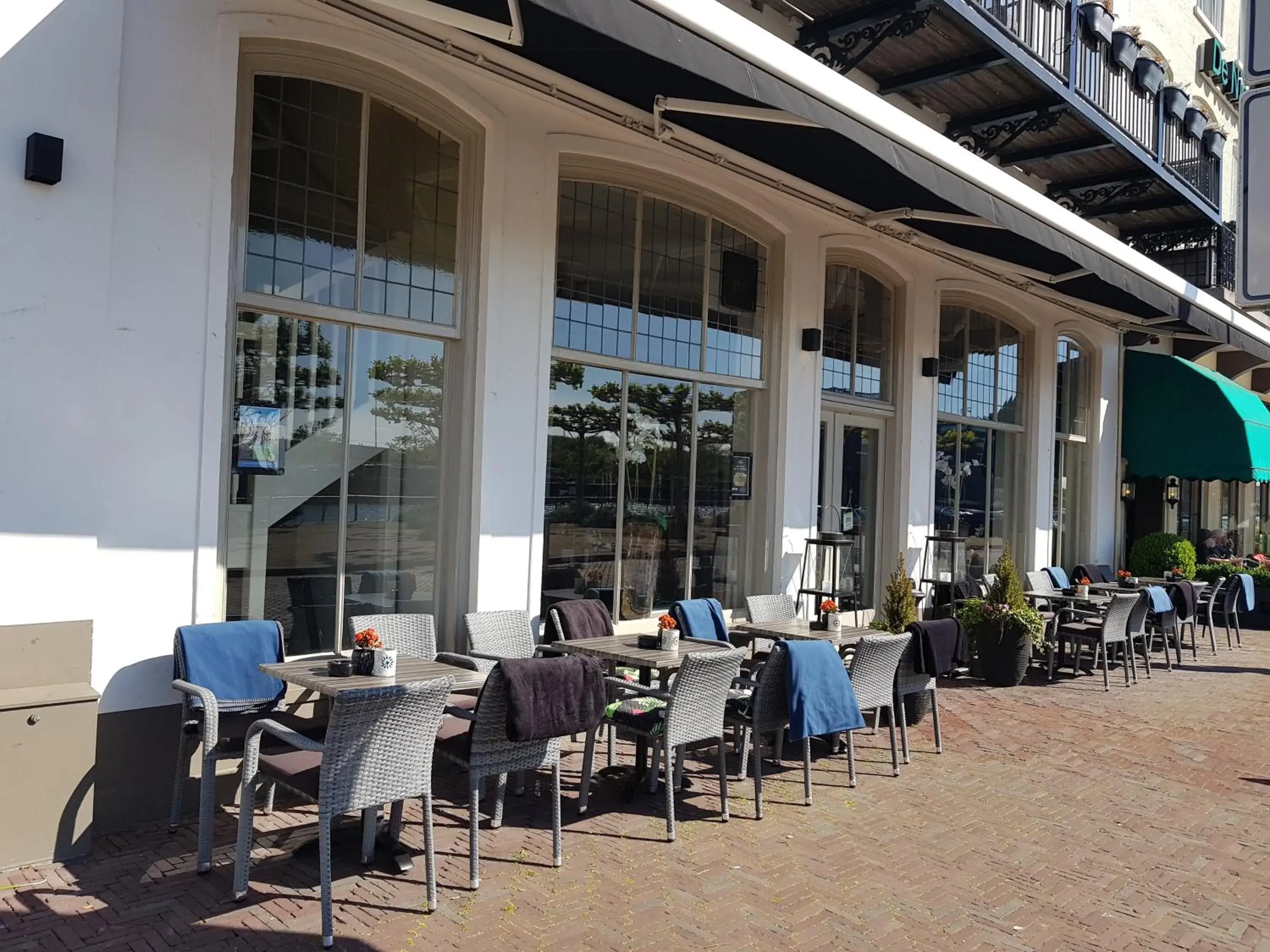 Balcony/Terrace in Fletcher Hotel-Restaurant Middelburg Balcony/Terrace in Fletcher Hotel-Restaurant Middelburg