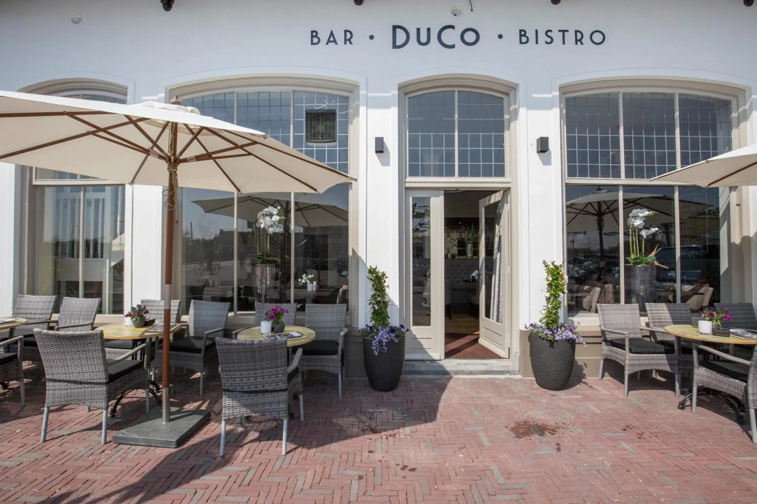 Balcony/Terrace in Fletcher Hotel-Restaurant Middelburg Balcony/Terrace in Fletcher Hotel-Restaurant Middelburg