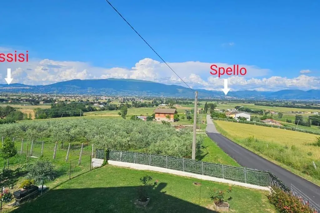 Natural landscape in Casa con incantevole panorama