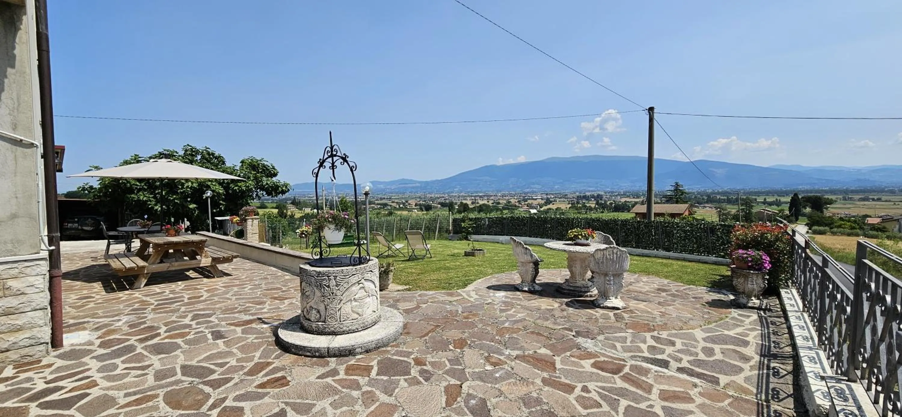 Patio in Casa con incantevole panorama