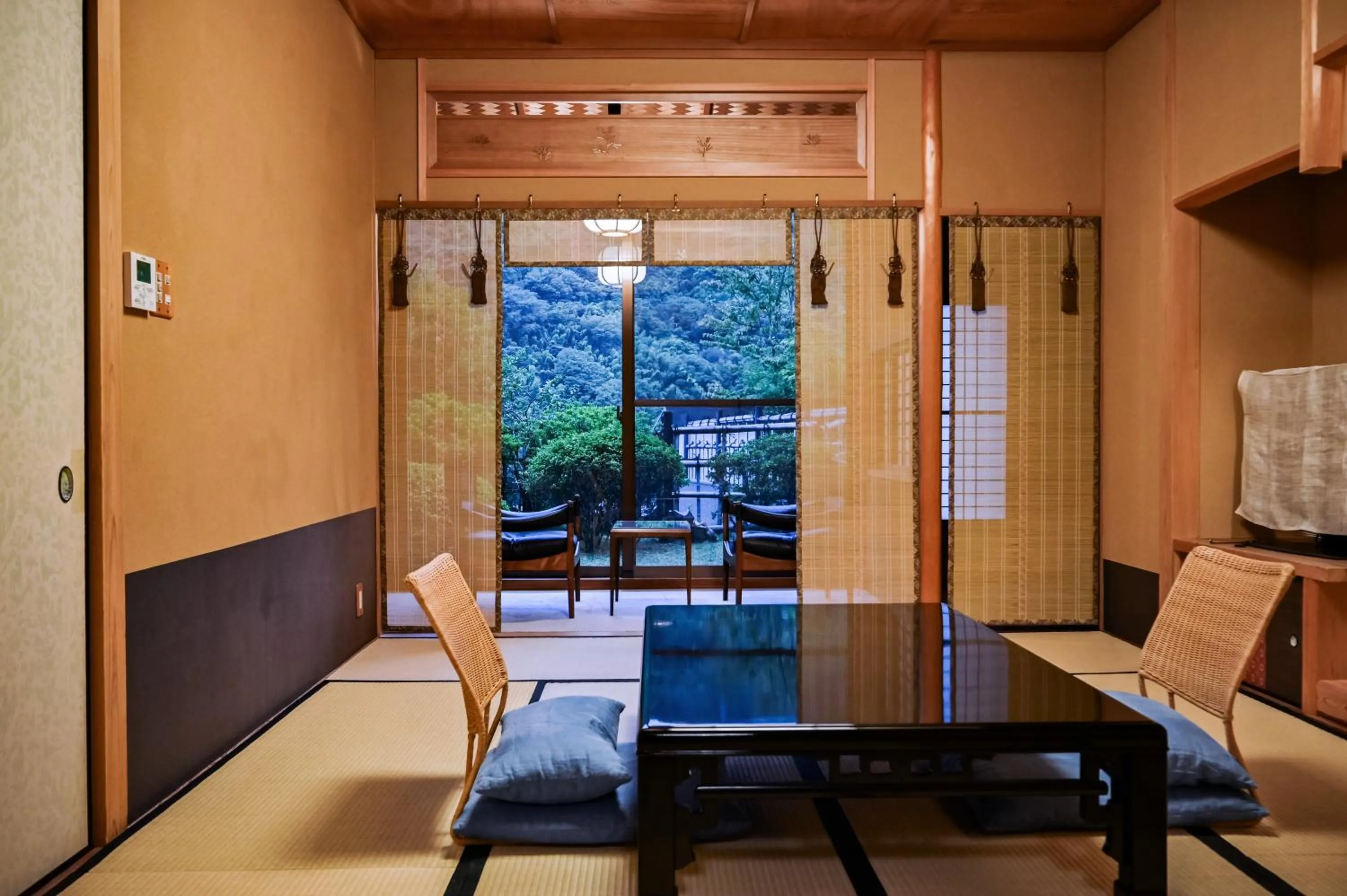 Living room in Fukiya Ryokan