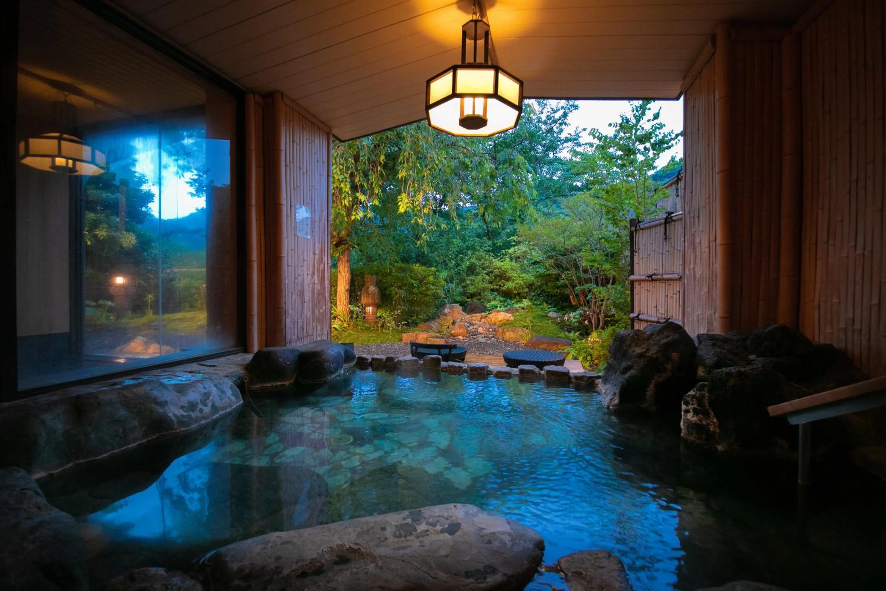 Hot Spring Bath in Fukiya Ryokan