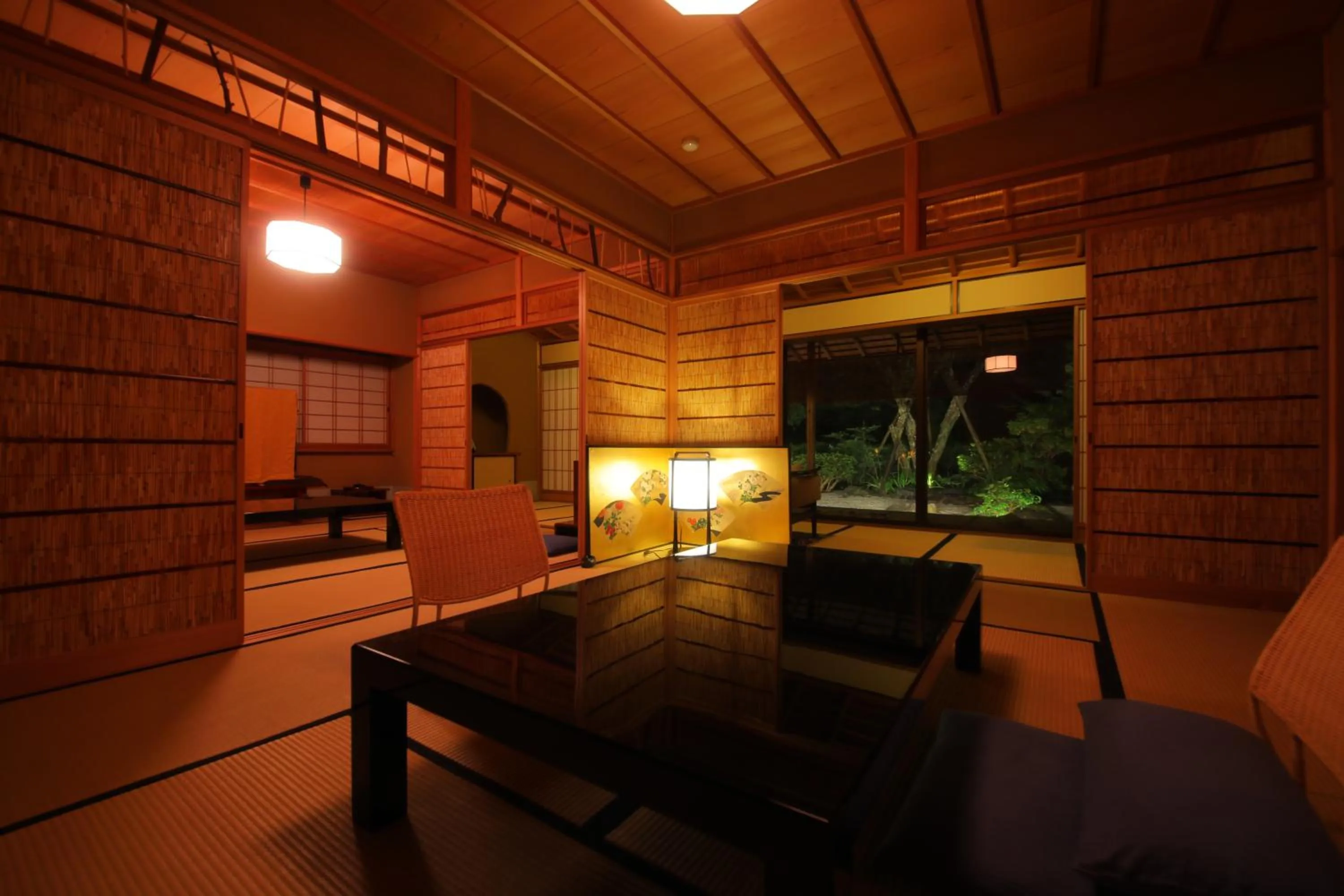 Living room in Fukiya Ryokan
