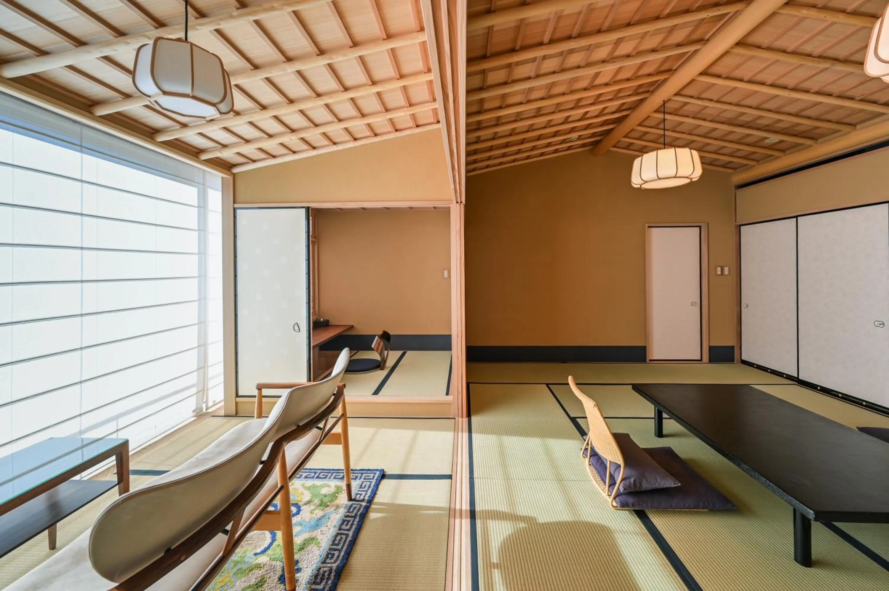 Living room in Fukiya Ryokan