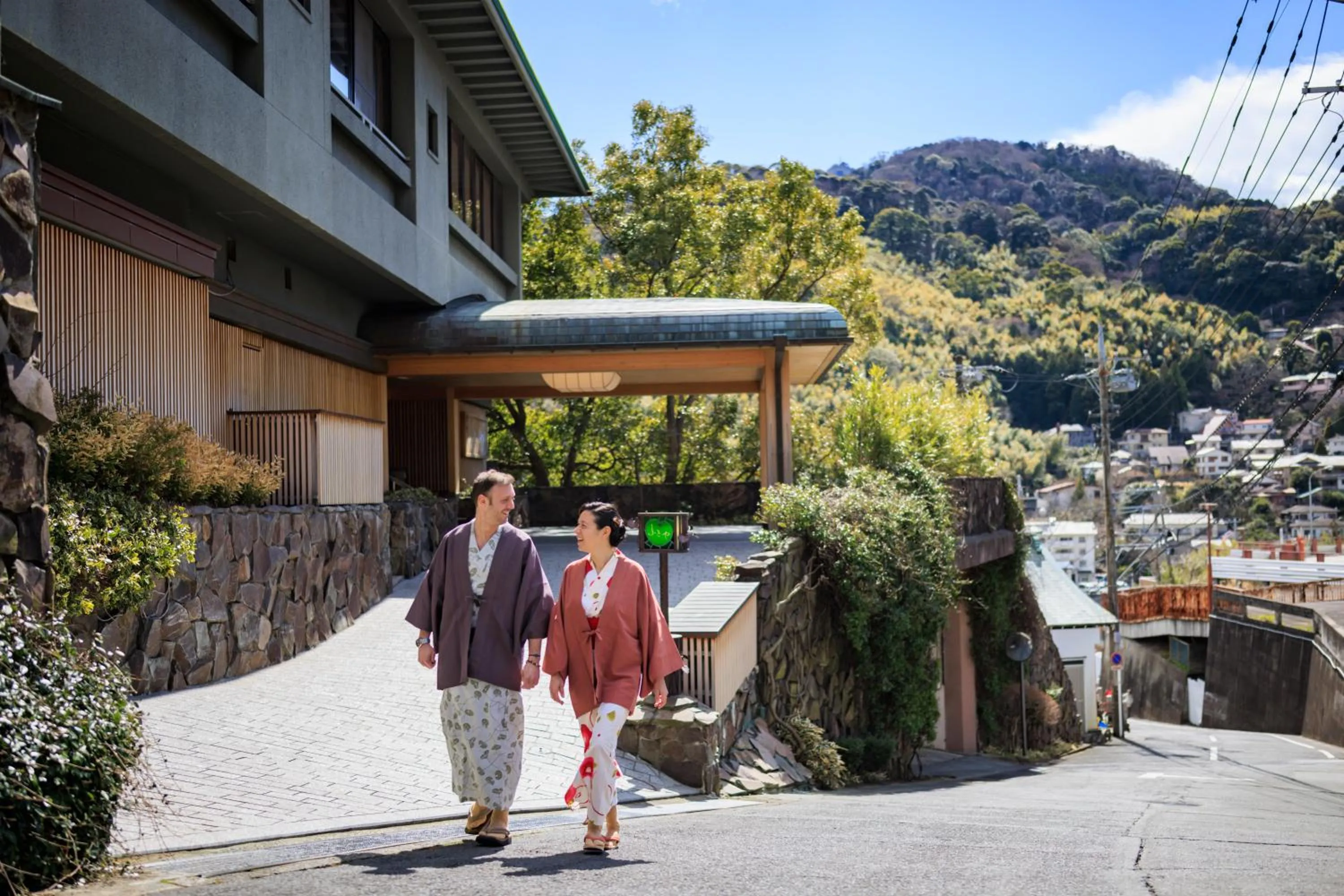 Property building in Fukiya Ryokan