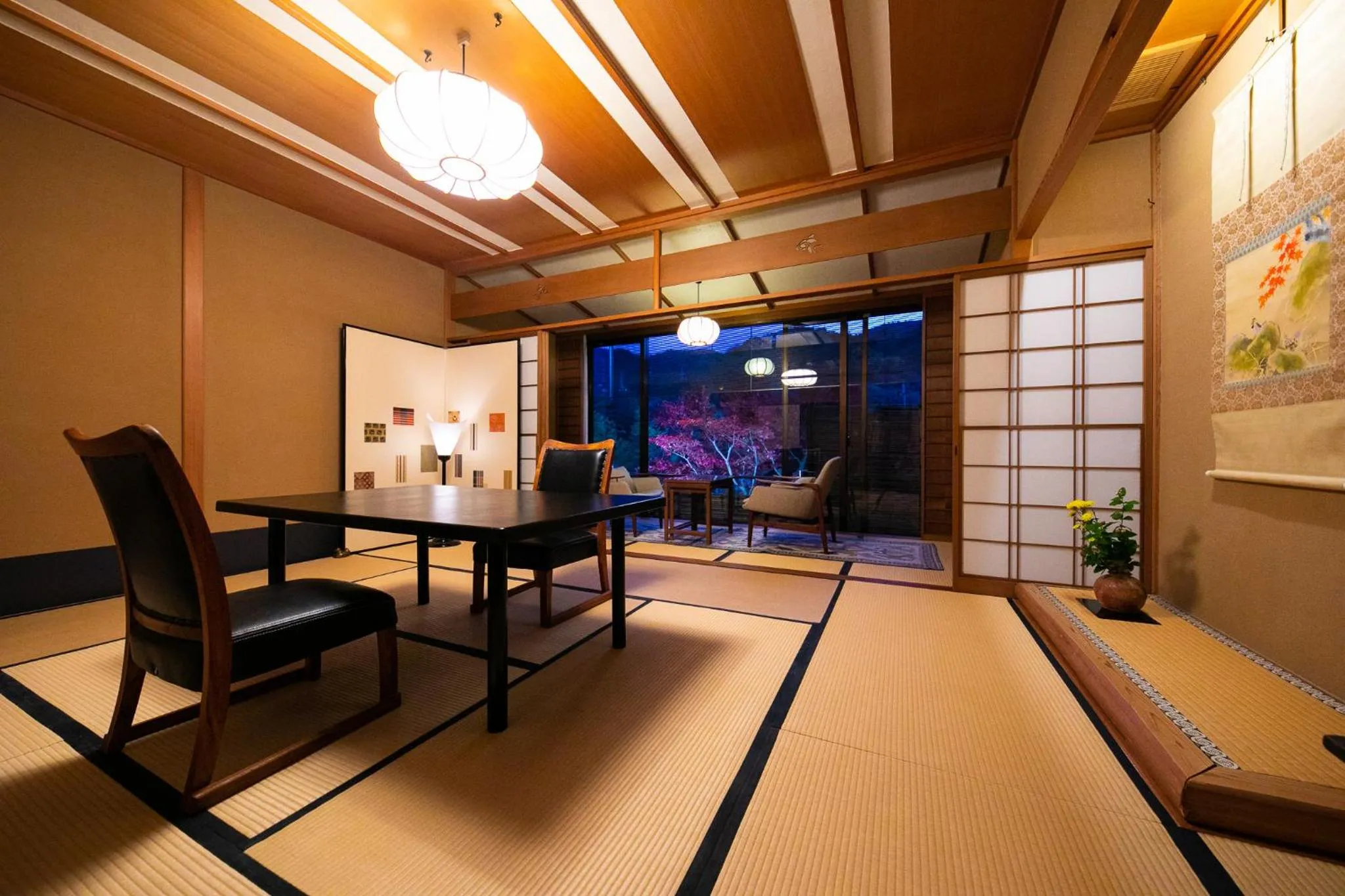 Living room in Fukiya Ryokan