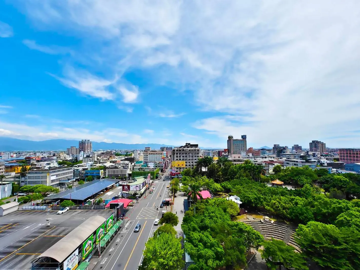 Street view in Hotel Sandao