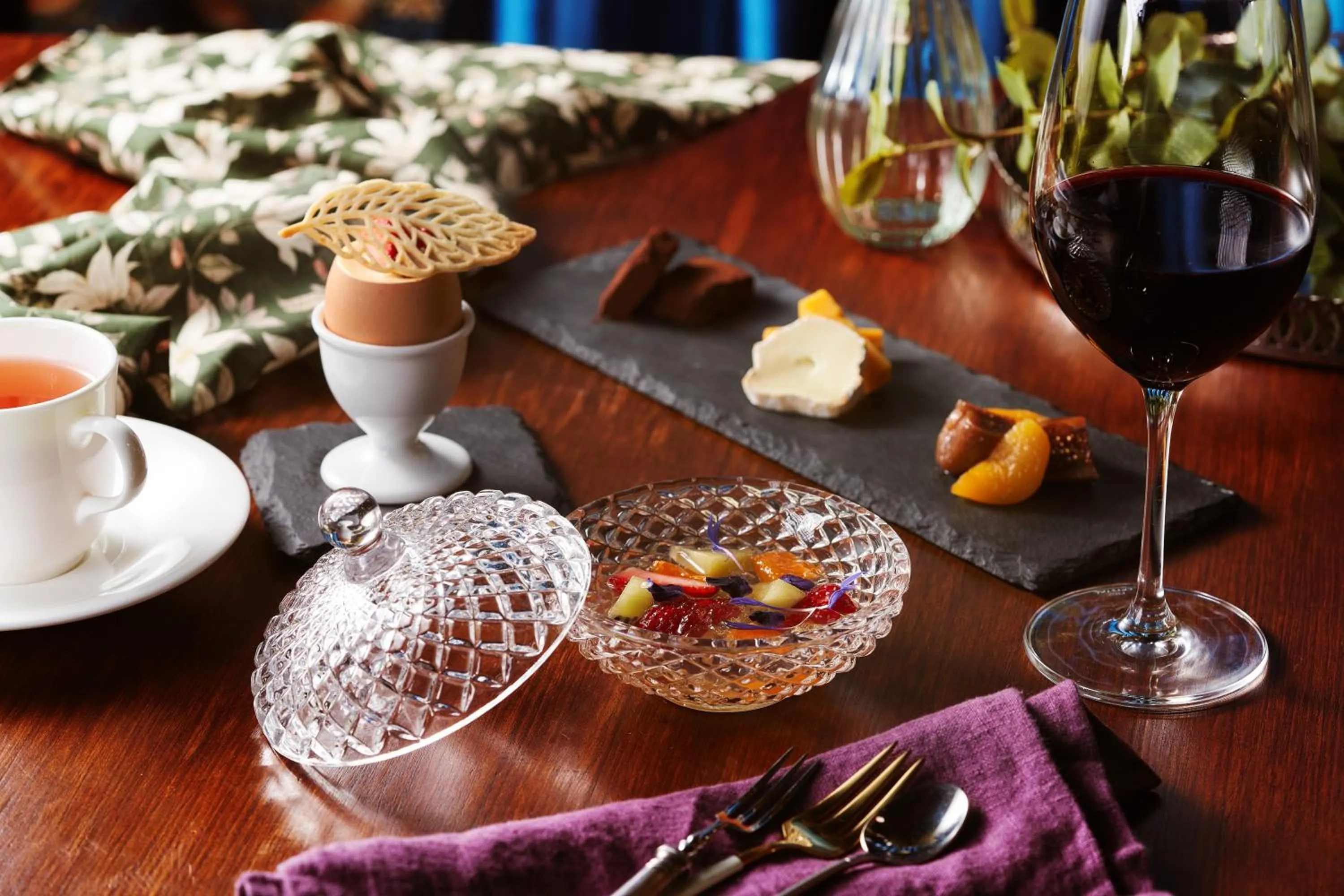 Dinner in LONGINGHOUSE Kyukaruizawa Suwanomori