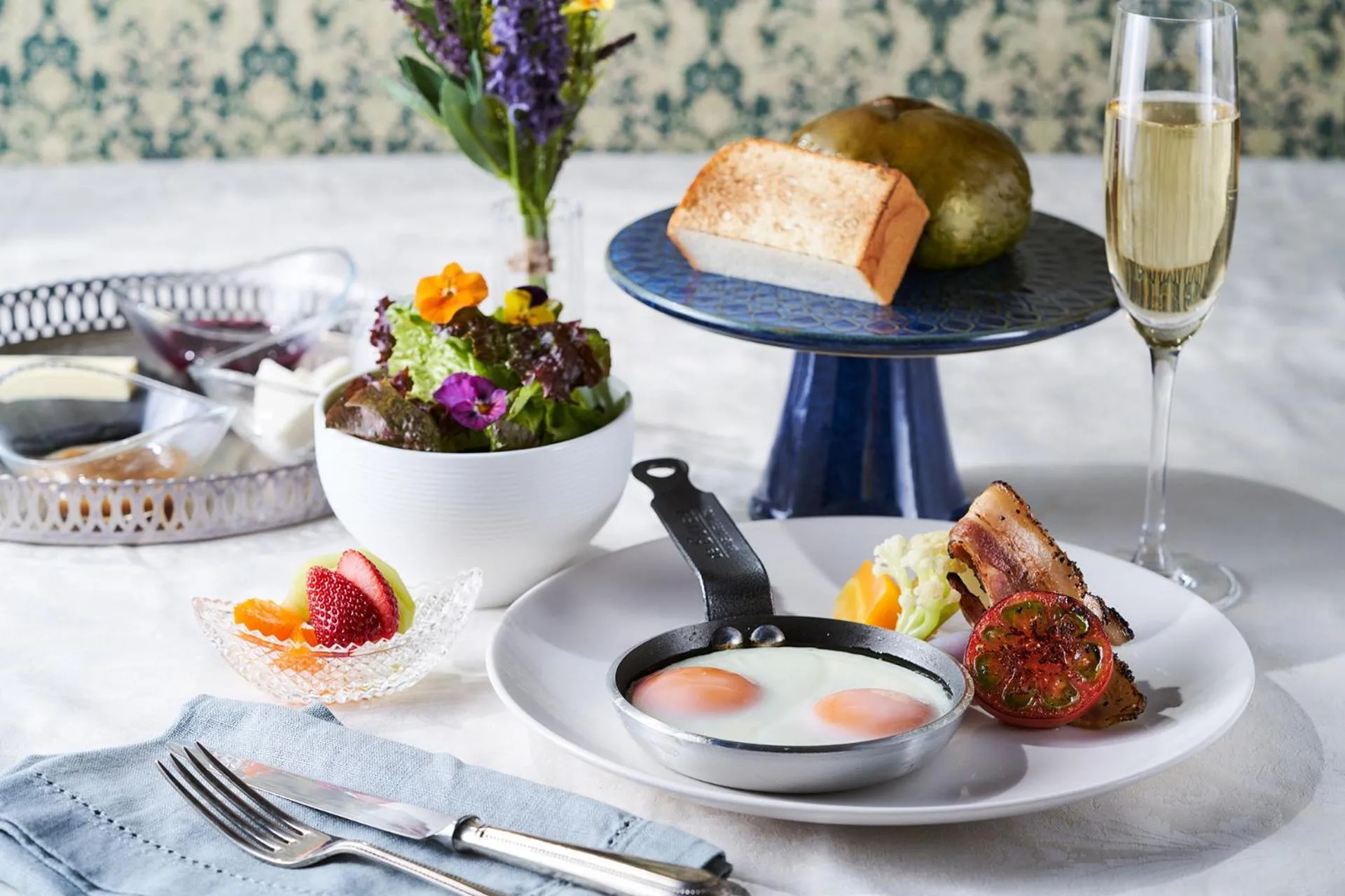 Breakfast in LONGINGHOUSE Kyukaruizawa Suwanomori