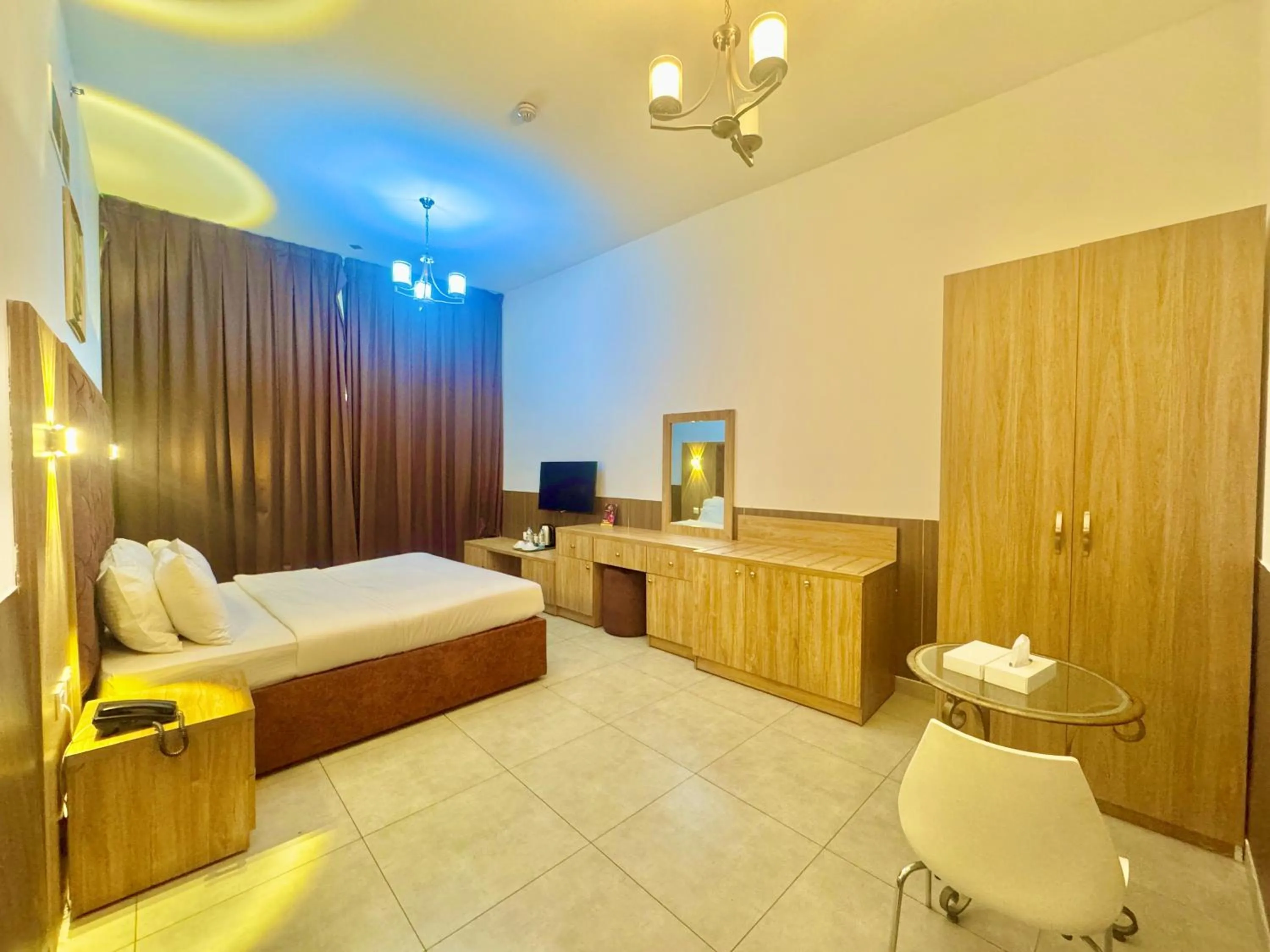 Bedroom, Bed in New Dream Plaza Hotel Apartment