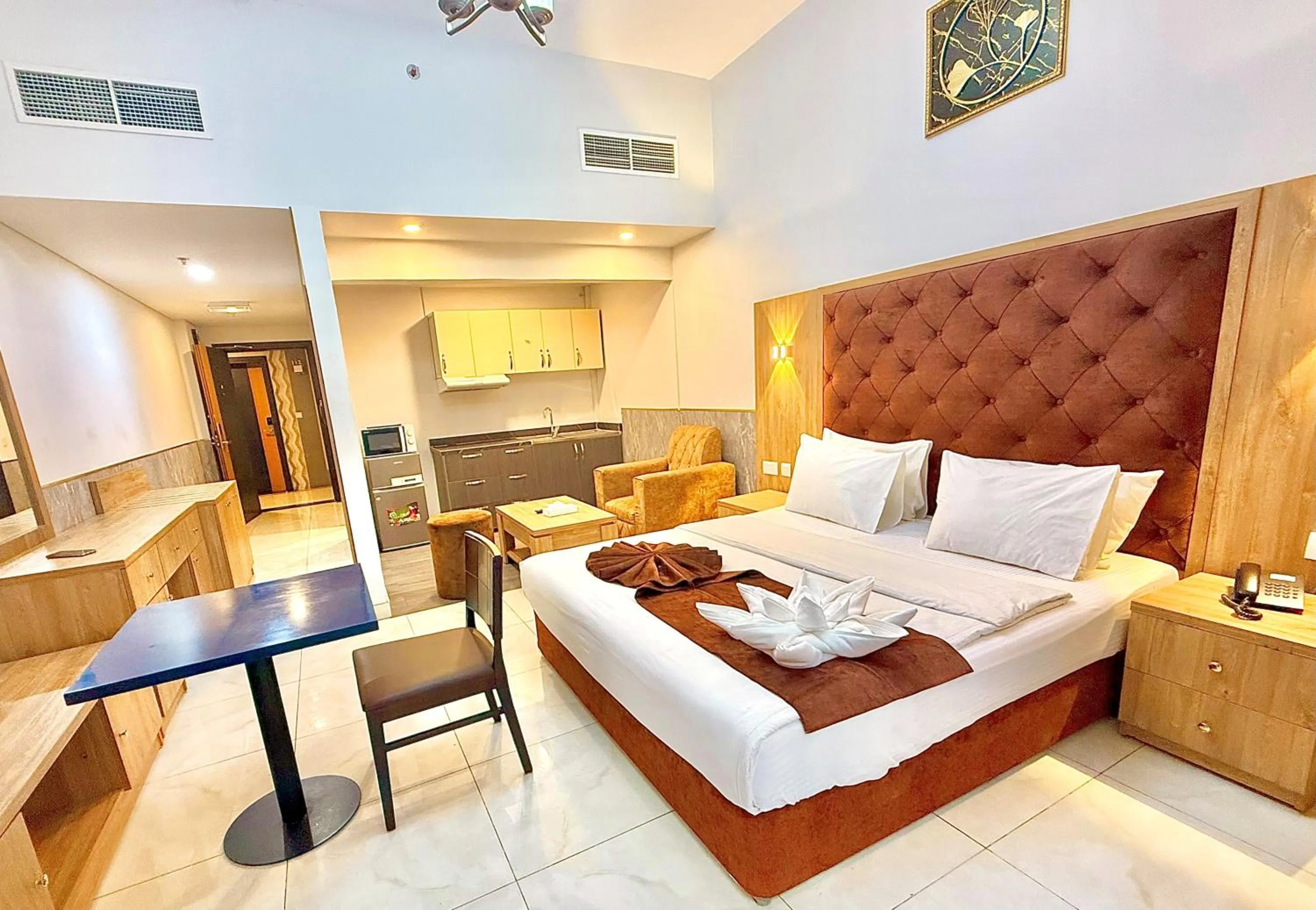 Photo of the whole room, Bed in New Dream Plaza Hotel Apartment