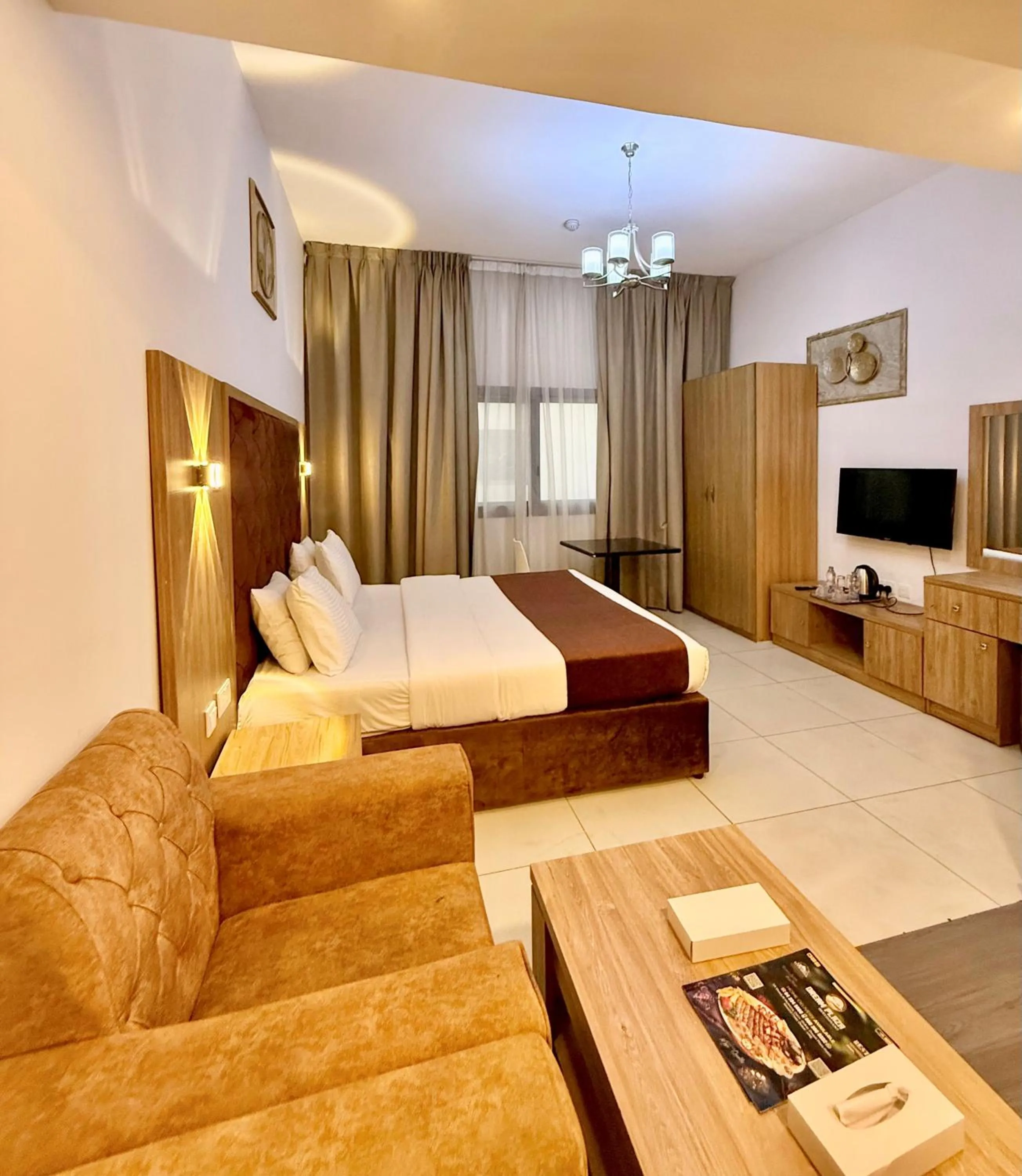 Bedroom, Bed in New Dream Plaza Hotel Apartment
