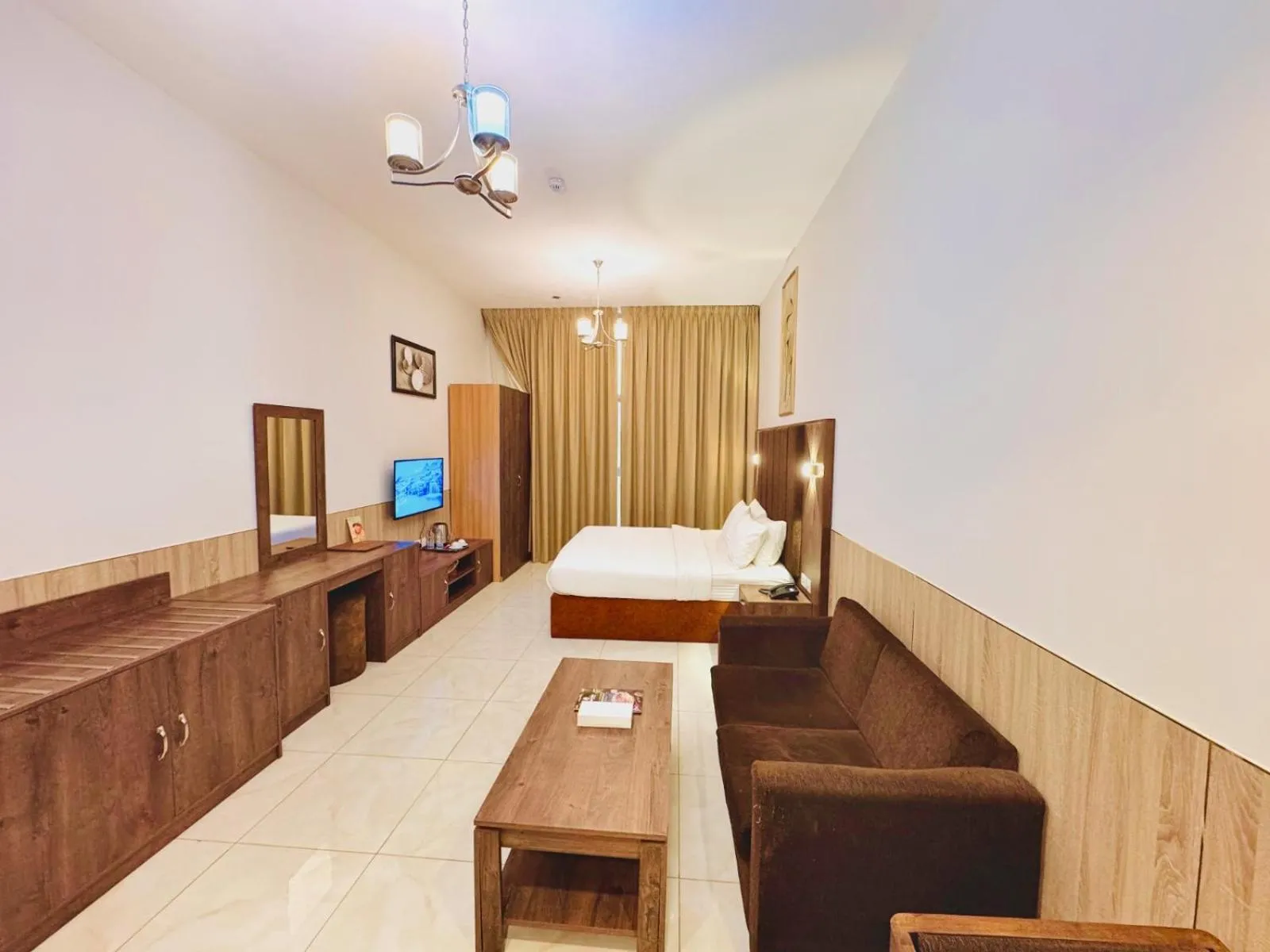 Bedroom, Bed in New Dream Plaza Hotel Apartment