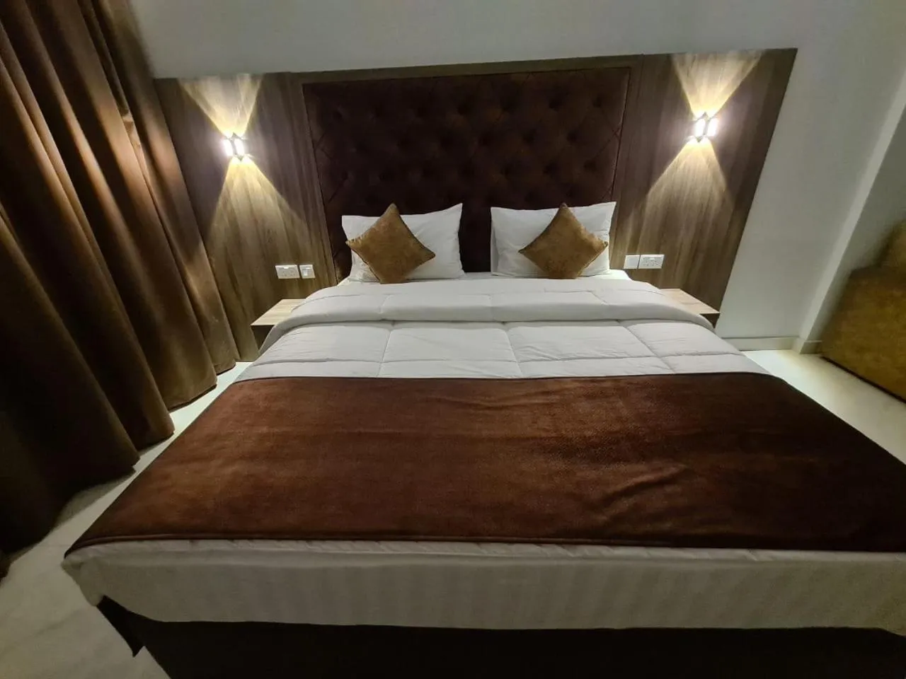 Bedroom, Bed in New Dream Plaza Hotel Apartment