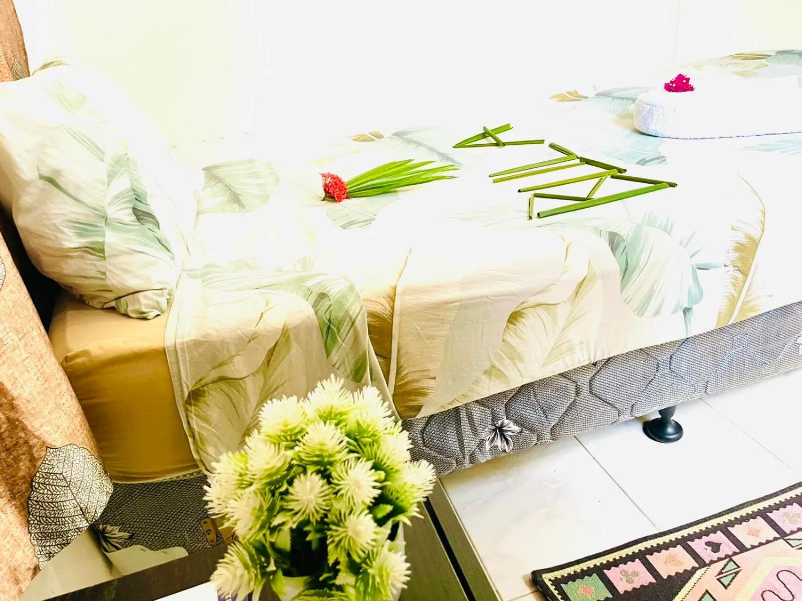 Bed in The Ideal Bed & Breakfast