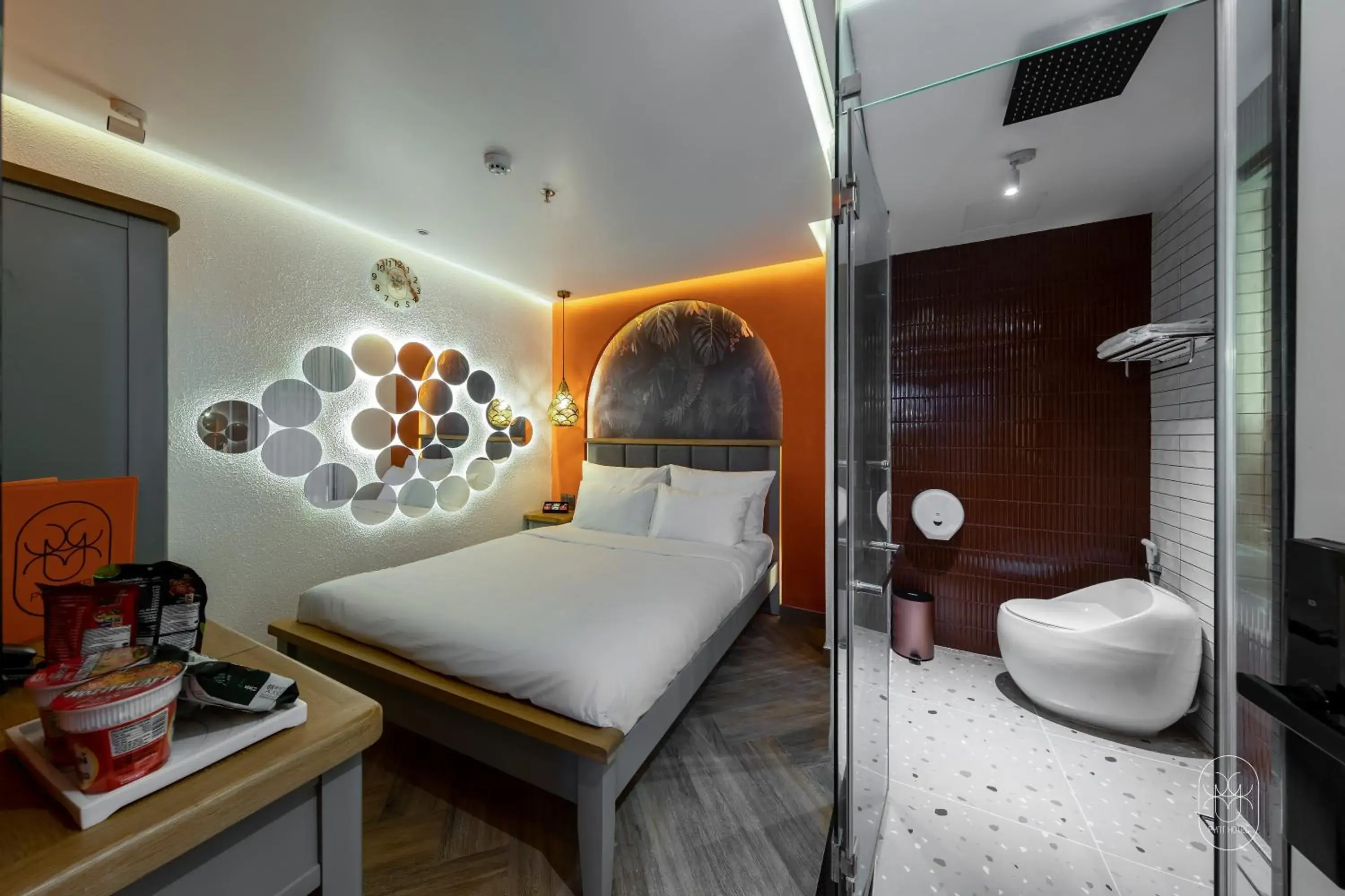 Bed in PYNT HOTEL Bed in PYNT HOTEL