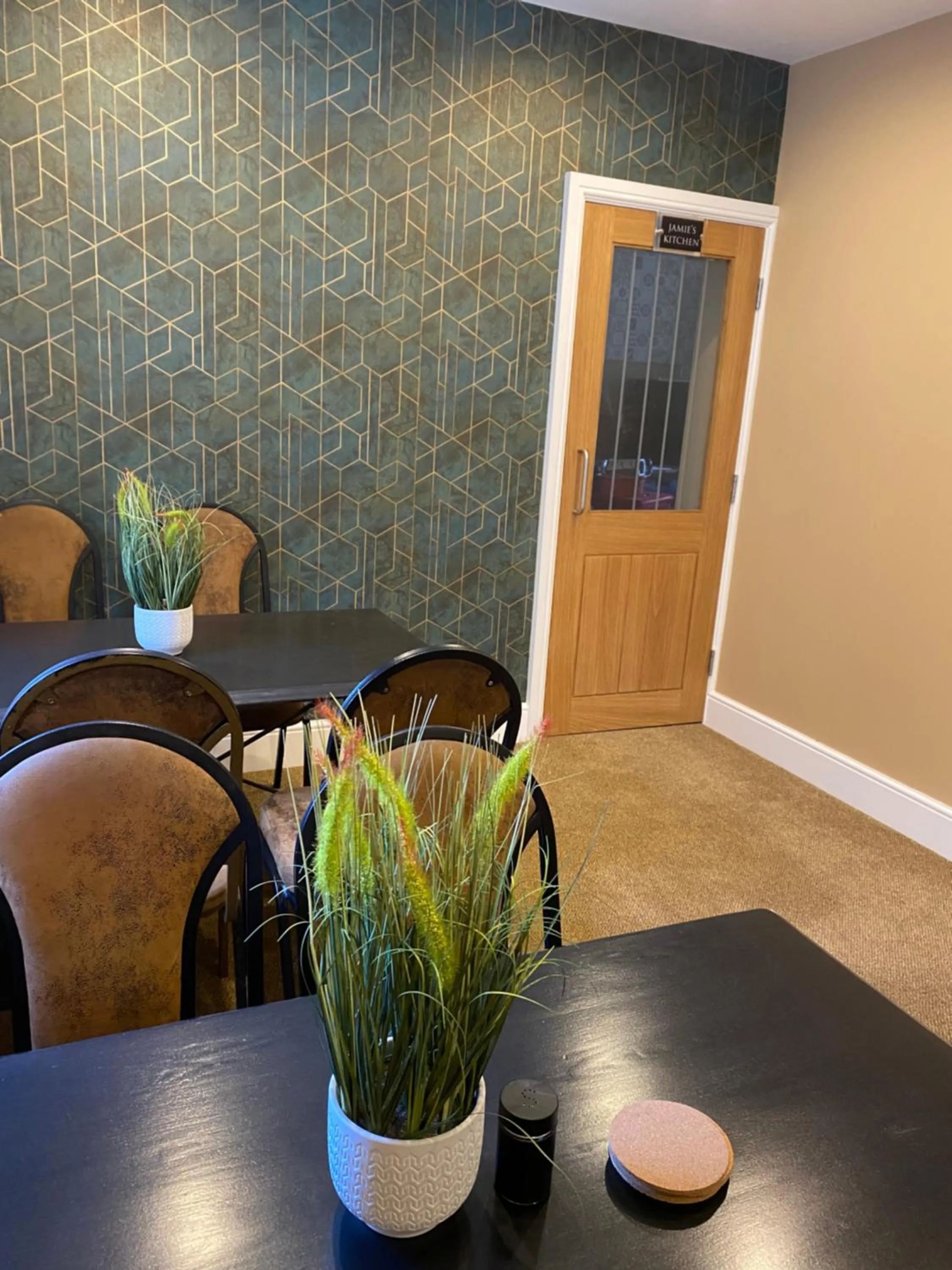 Seating area in The New Talbot Hotel