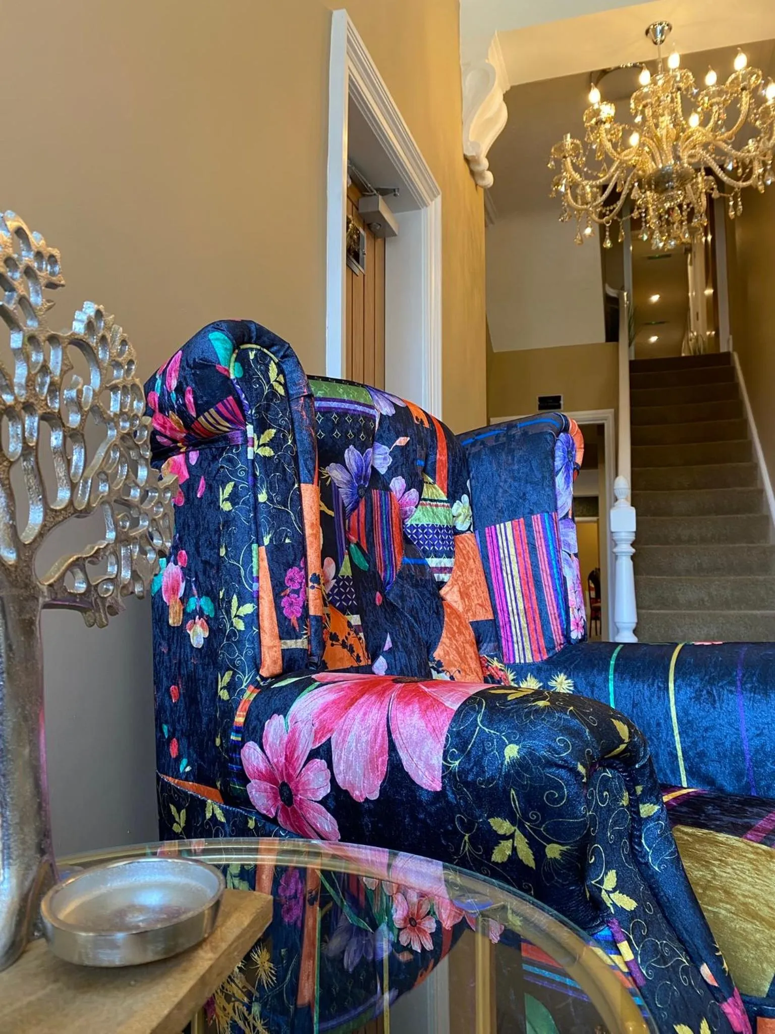 Seating area in The New Talbot Hotel