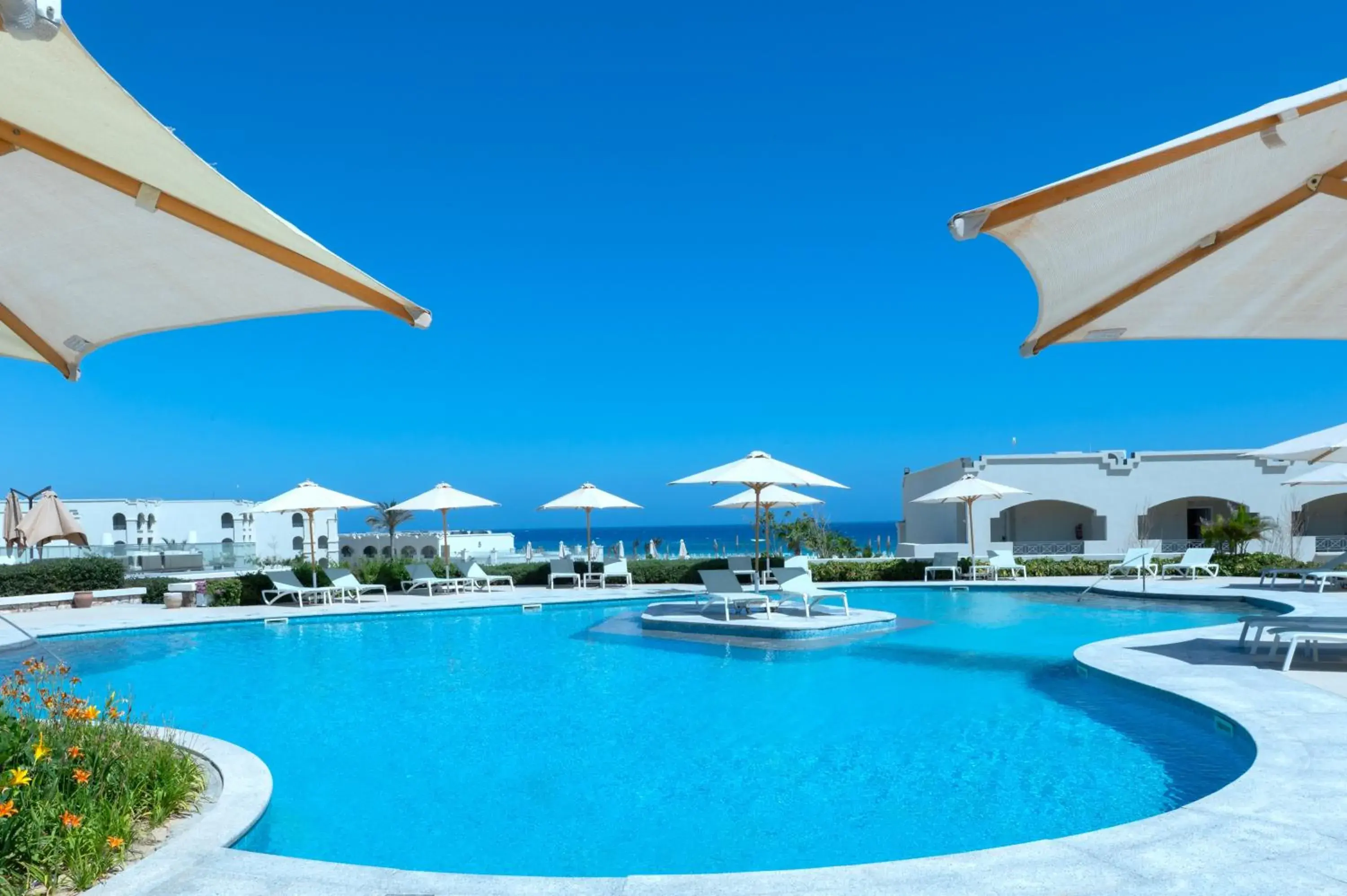 Swimming pool in Cleopatra Sidi Heneish Swimming pool in Cleopatra Sidi Heneish