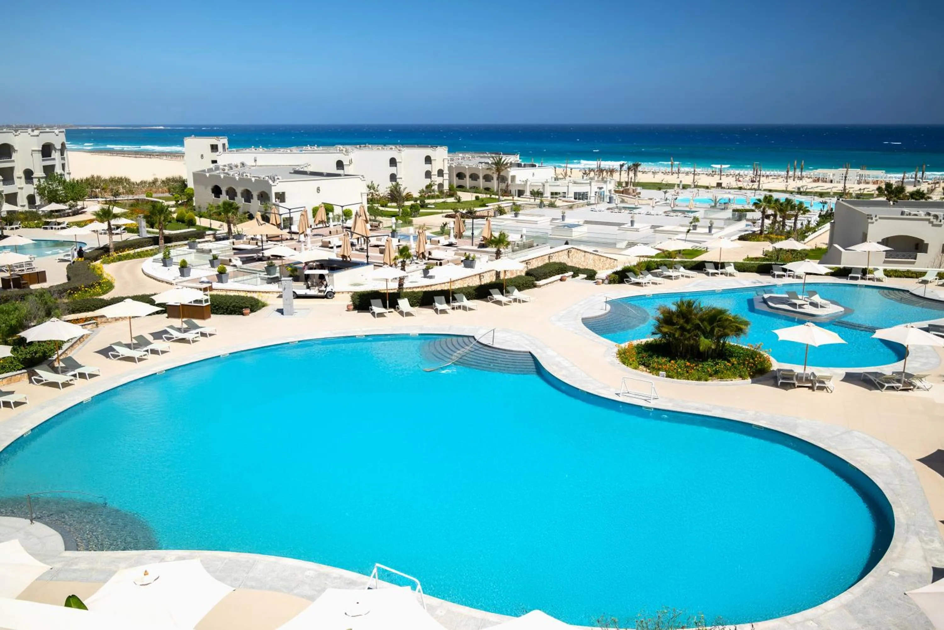 Swimming pool in Cleopatra Sidi Heneish