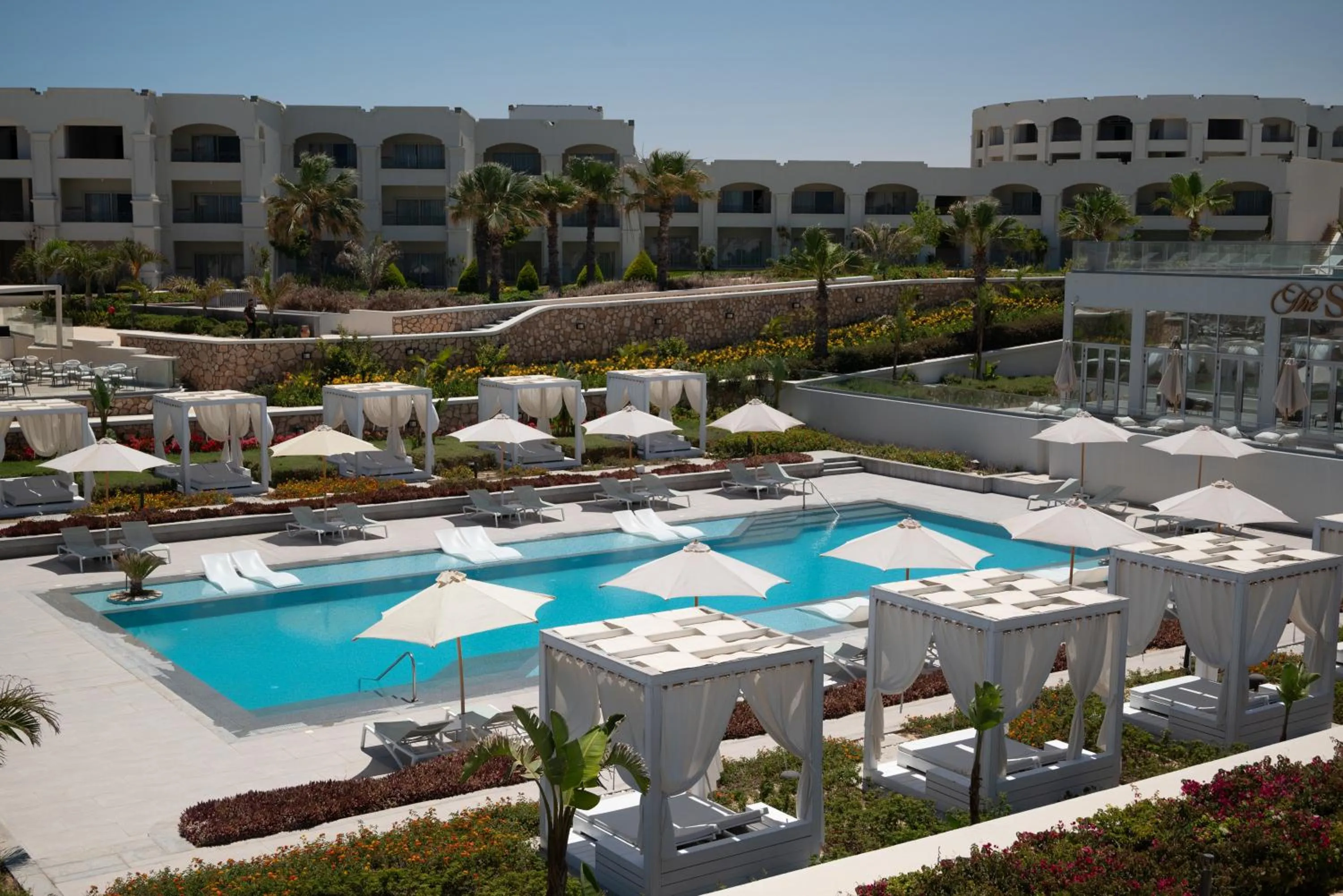 Swimming pool in Cleopatra Sidi Heneish