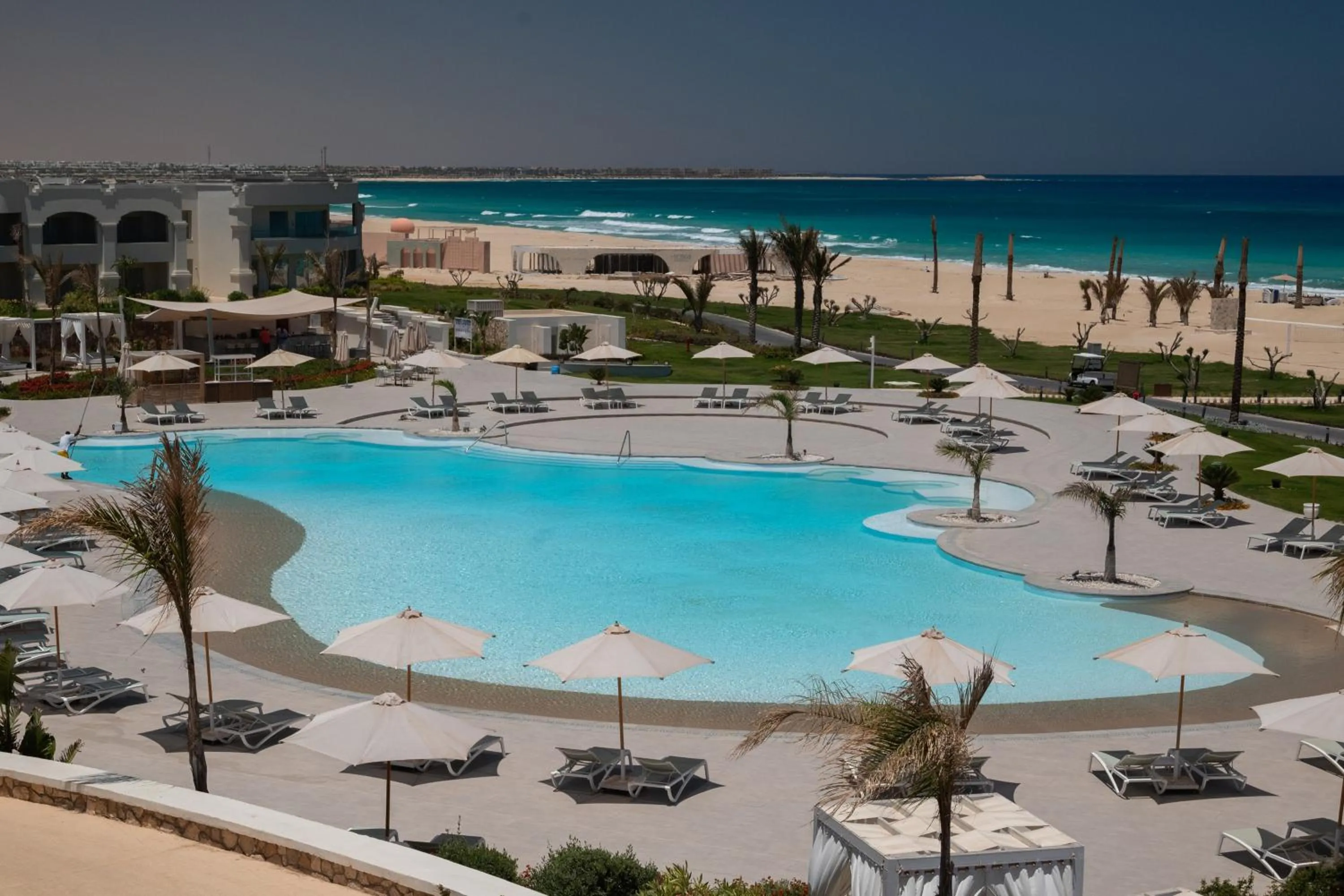 Swimming pool in Cleopatra Sidi Heneish