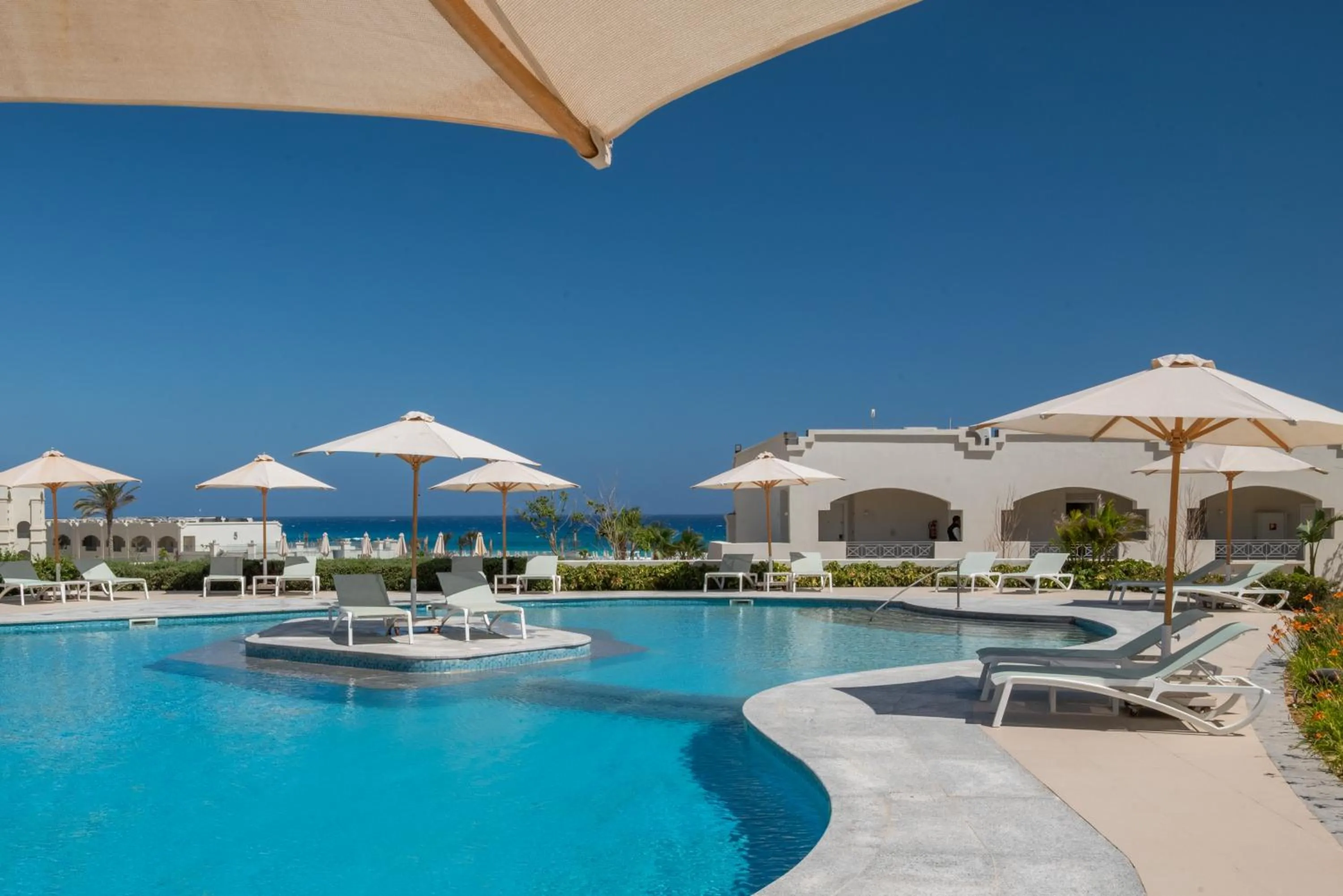 Swimming pool in Cleopatra Sidi Heneish