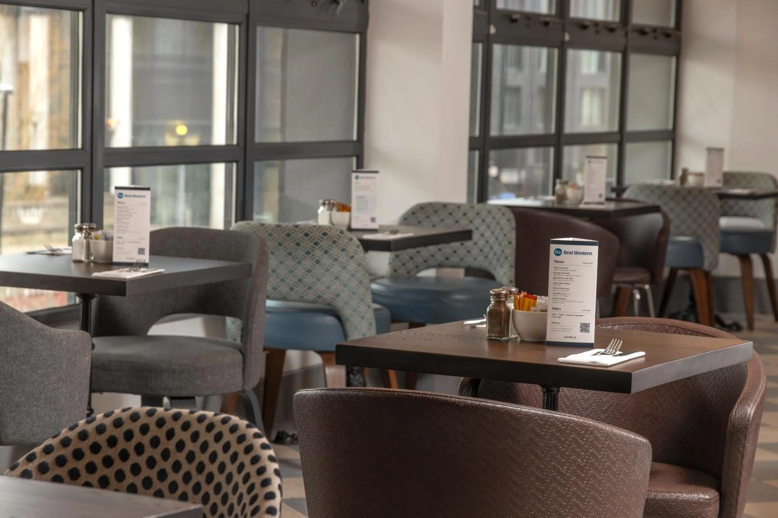 Restaurant/places to eat in Best Western Sheffield City Hotel