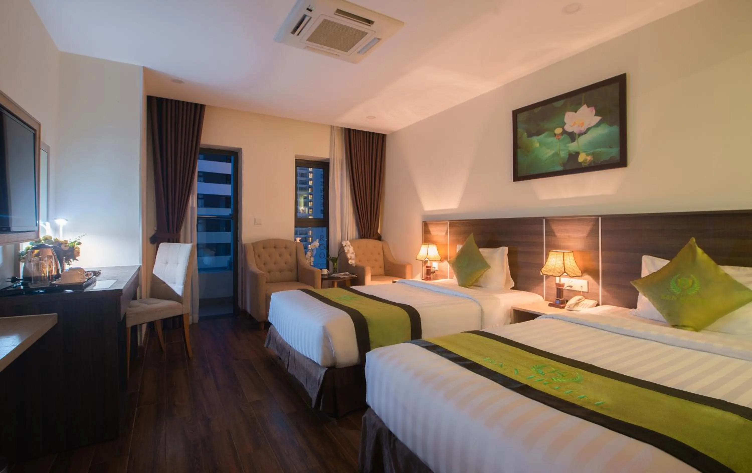 Bed in BN Boutique Nha Trang Beach