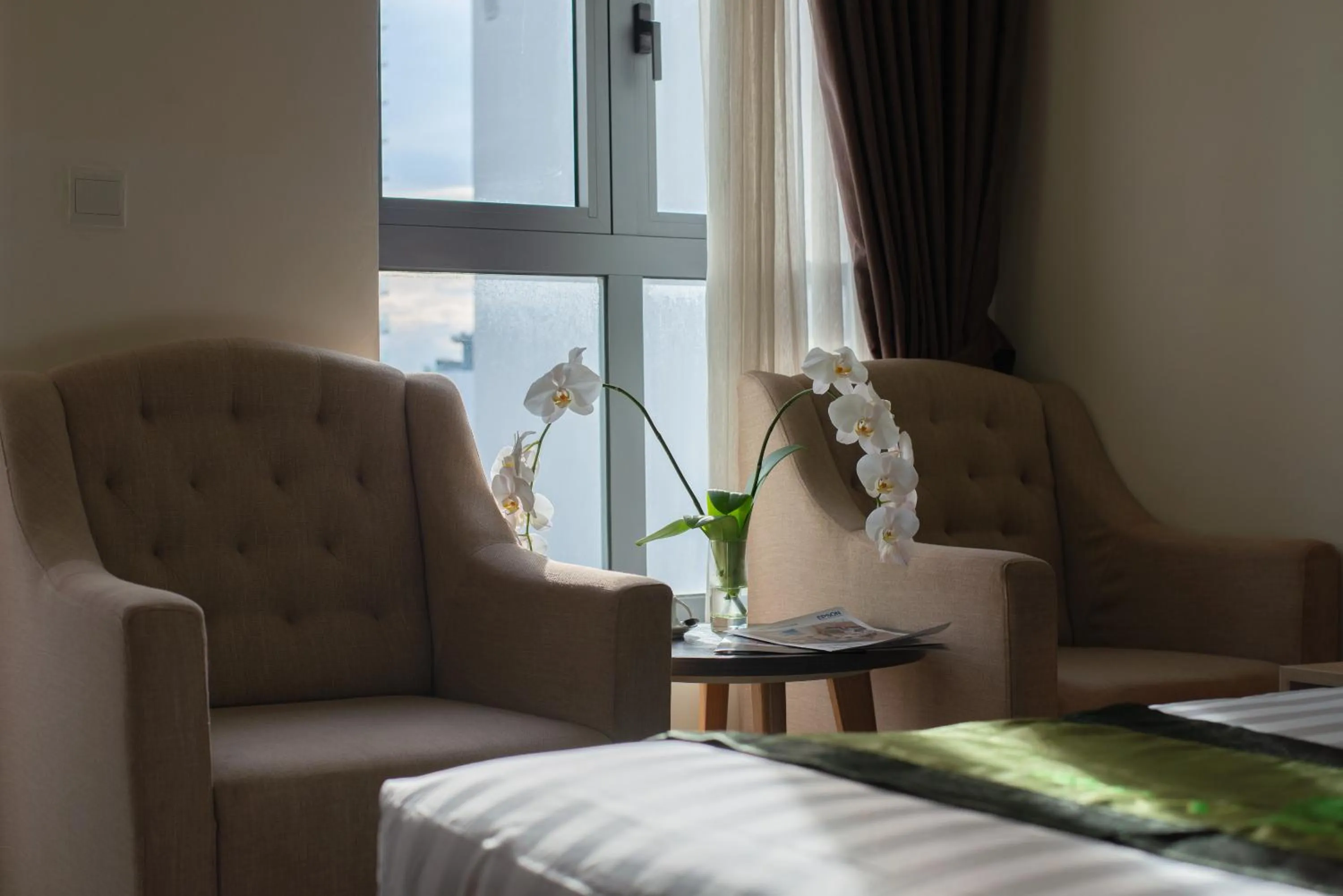 Seating area in BN Boutique Nha Trang Beach