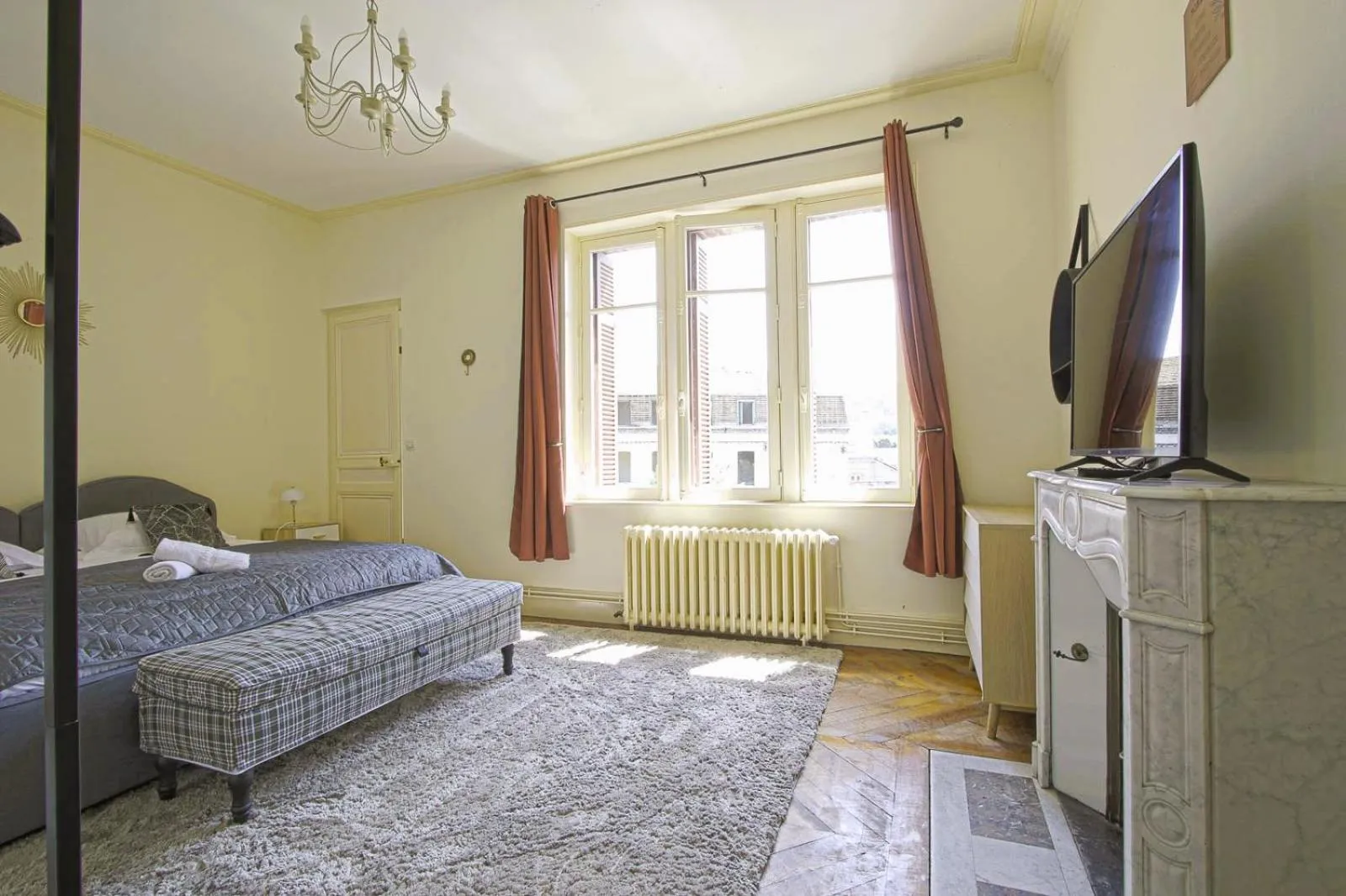 Seating area in La Villa Bligny