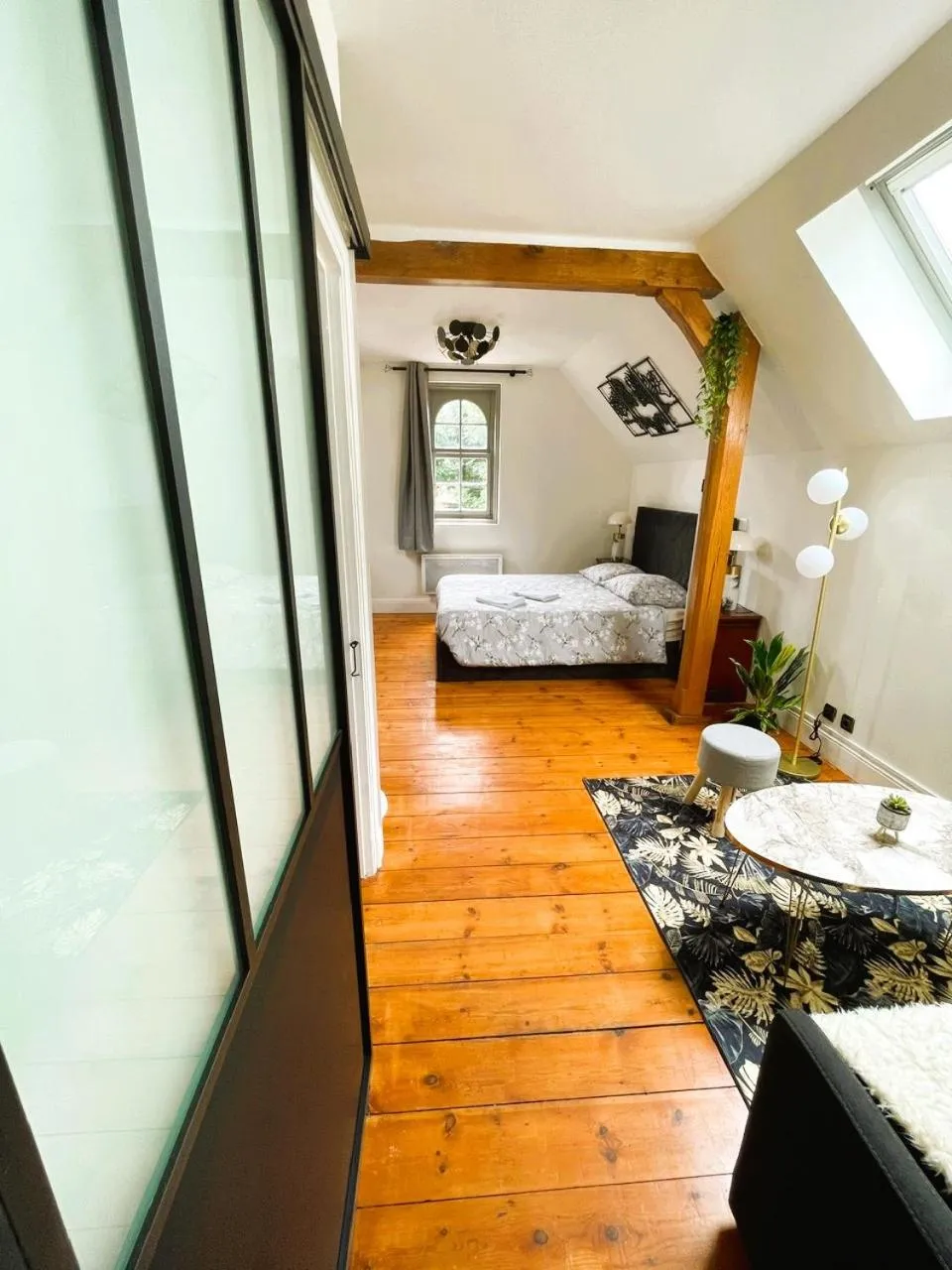 Bed in La Villa Bligny