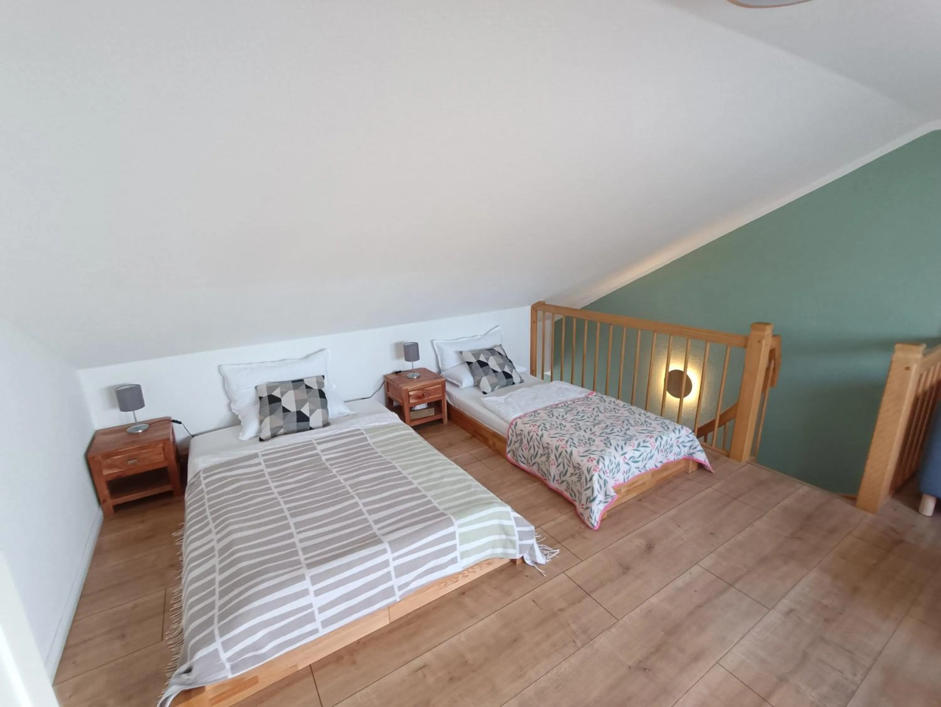 Bed in FeWo Vineta