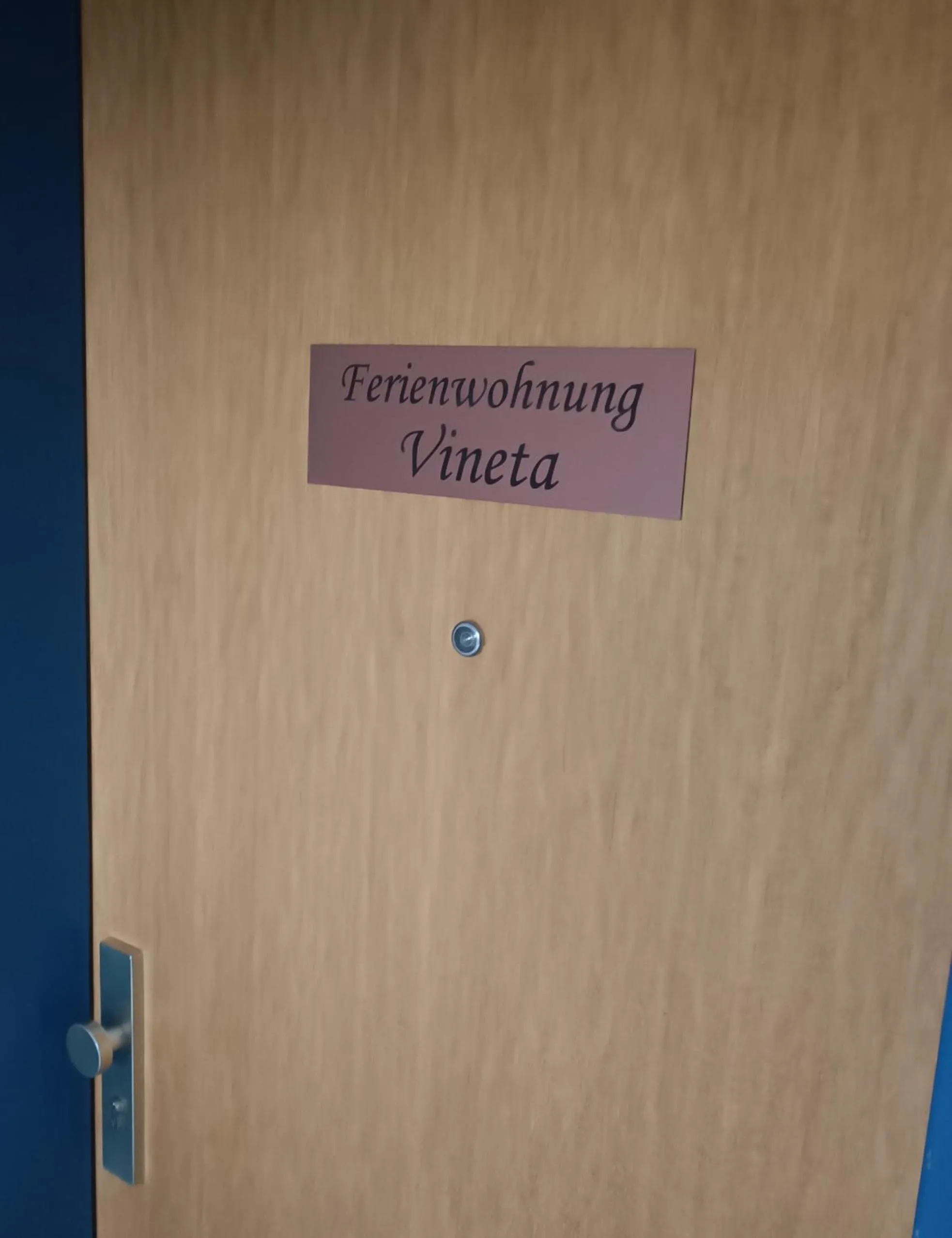 Facade/entrance in FeWo Vineta
