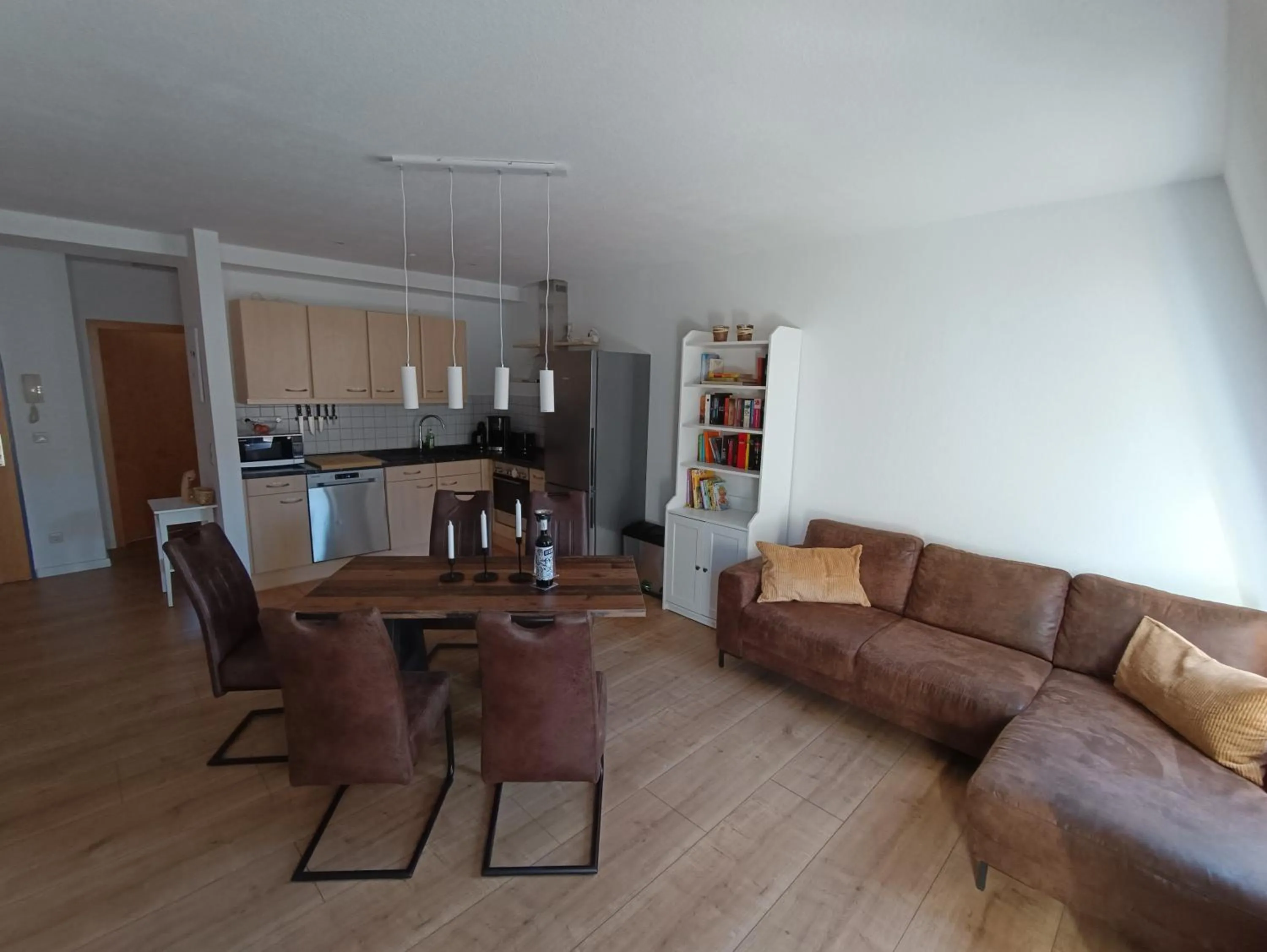 Kitchen or kitchenette in FeWo Vineta