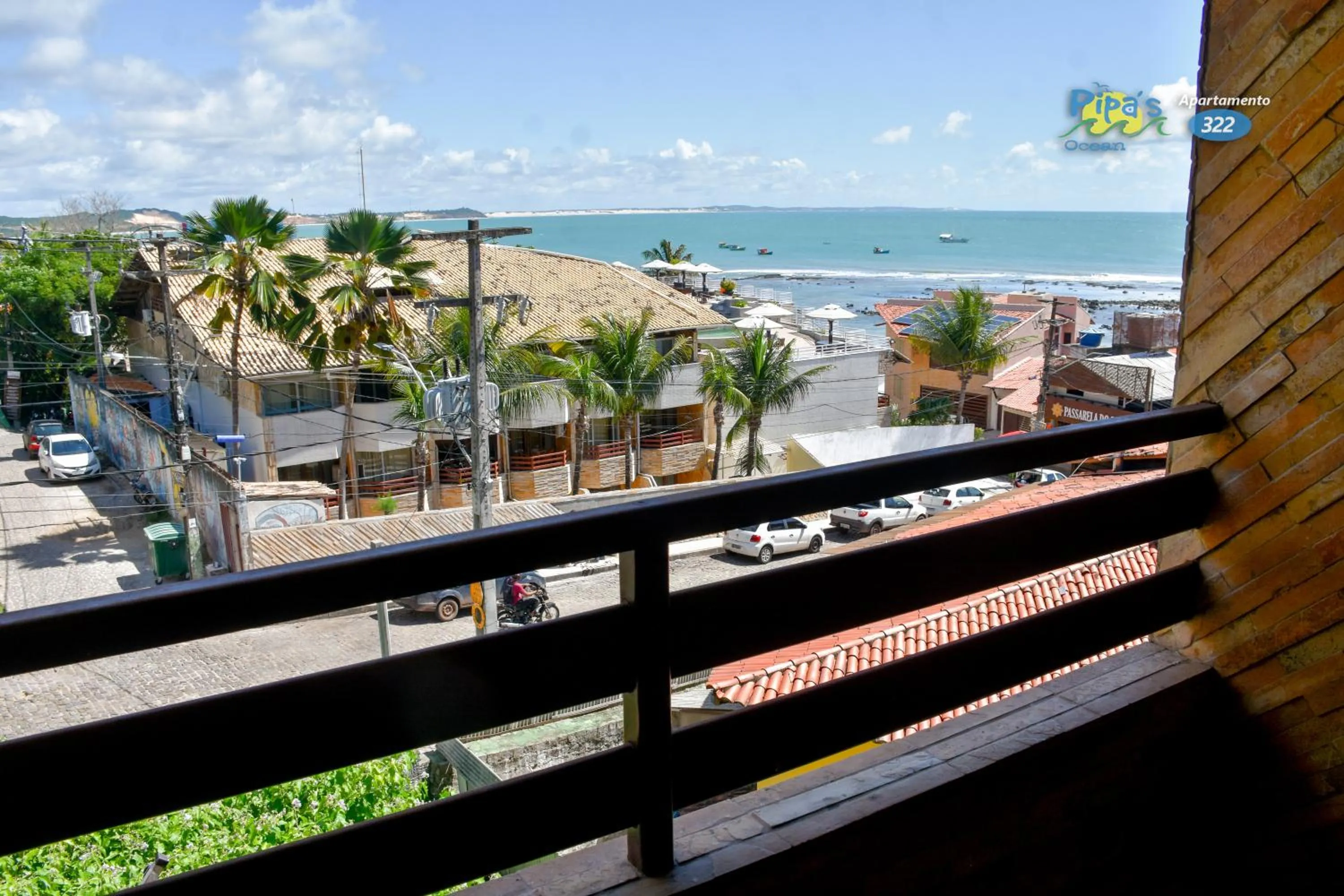 Flat Vista mar em PIPA RN Apto 322 Pipas Ocean