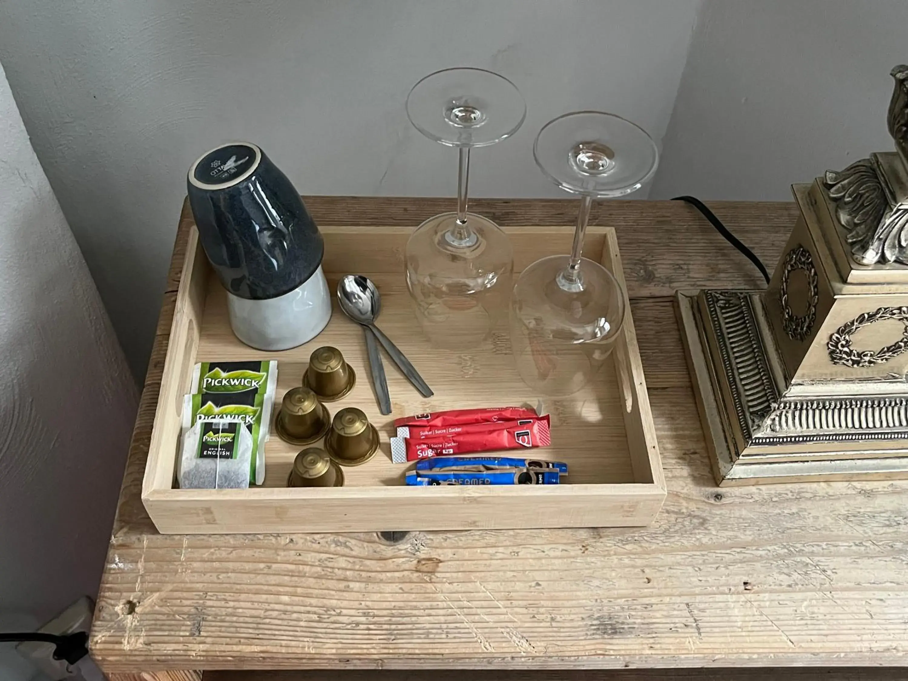 Coffee/tea facilities in De Bronzen Koets Coffee/tea facilities in De Bronzen Koets