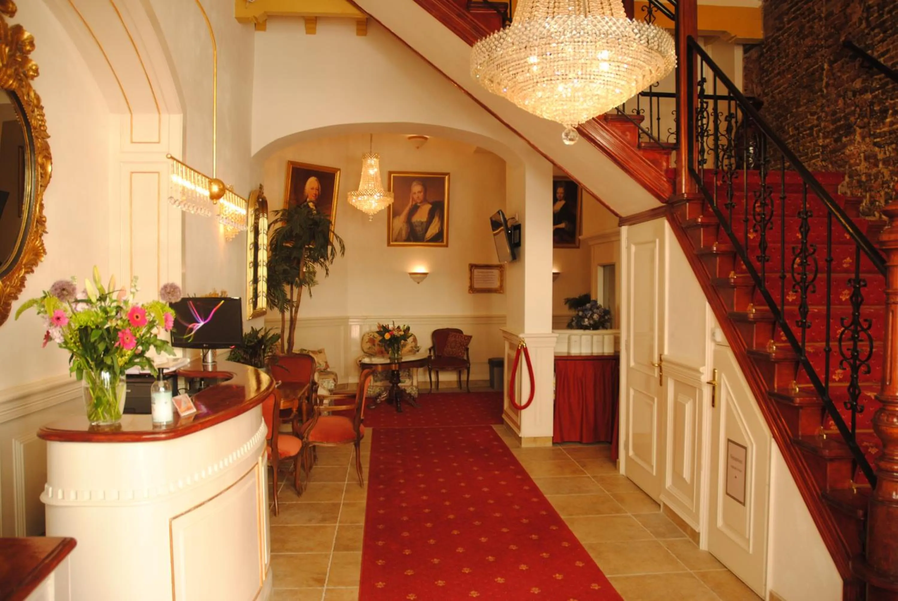 Lobby or reception in De Bronzen Koets