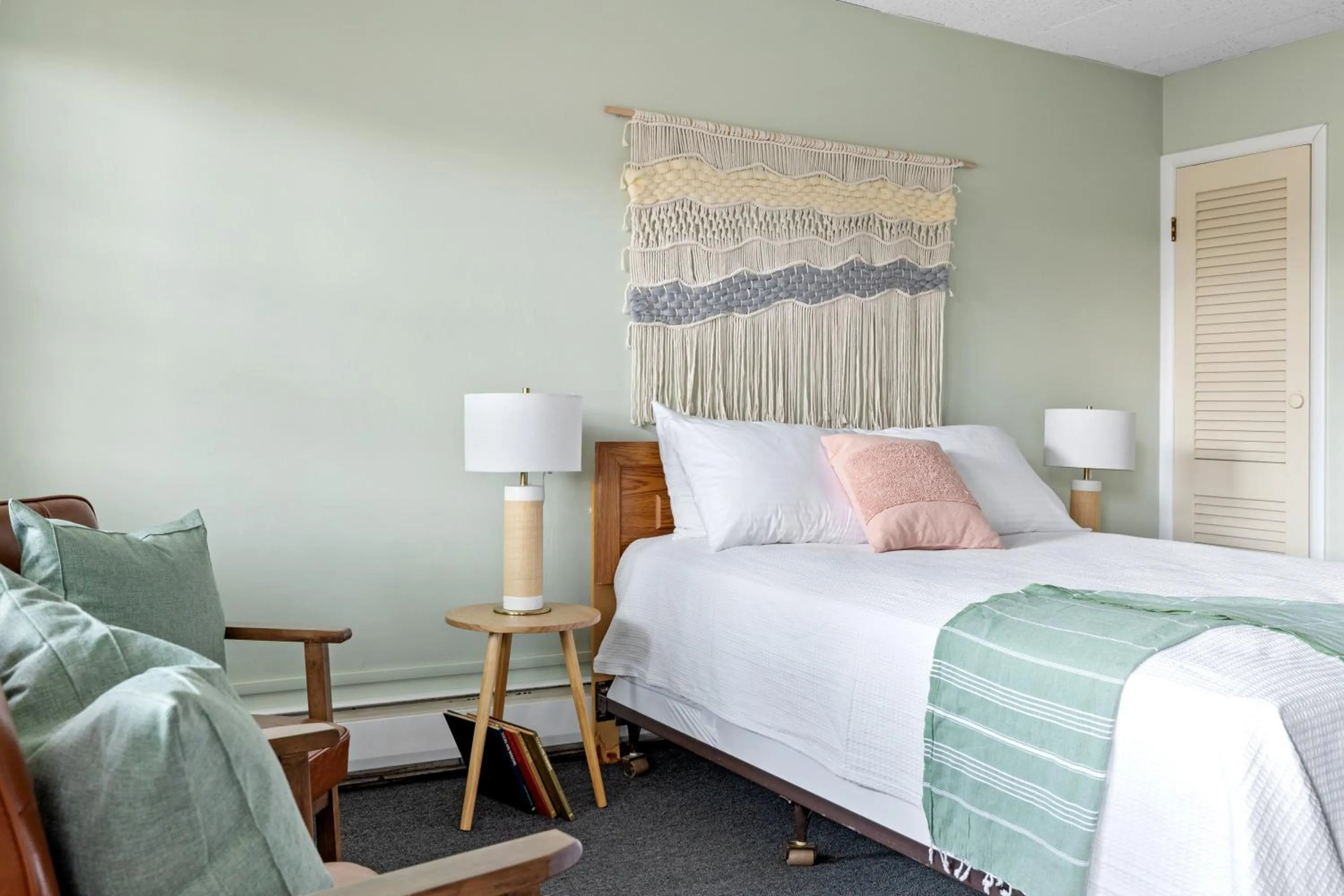 Bed in Motel Bear Lake