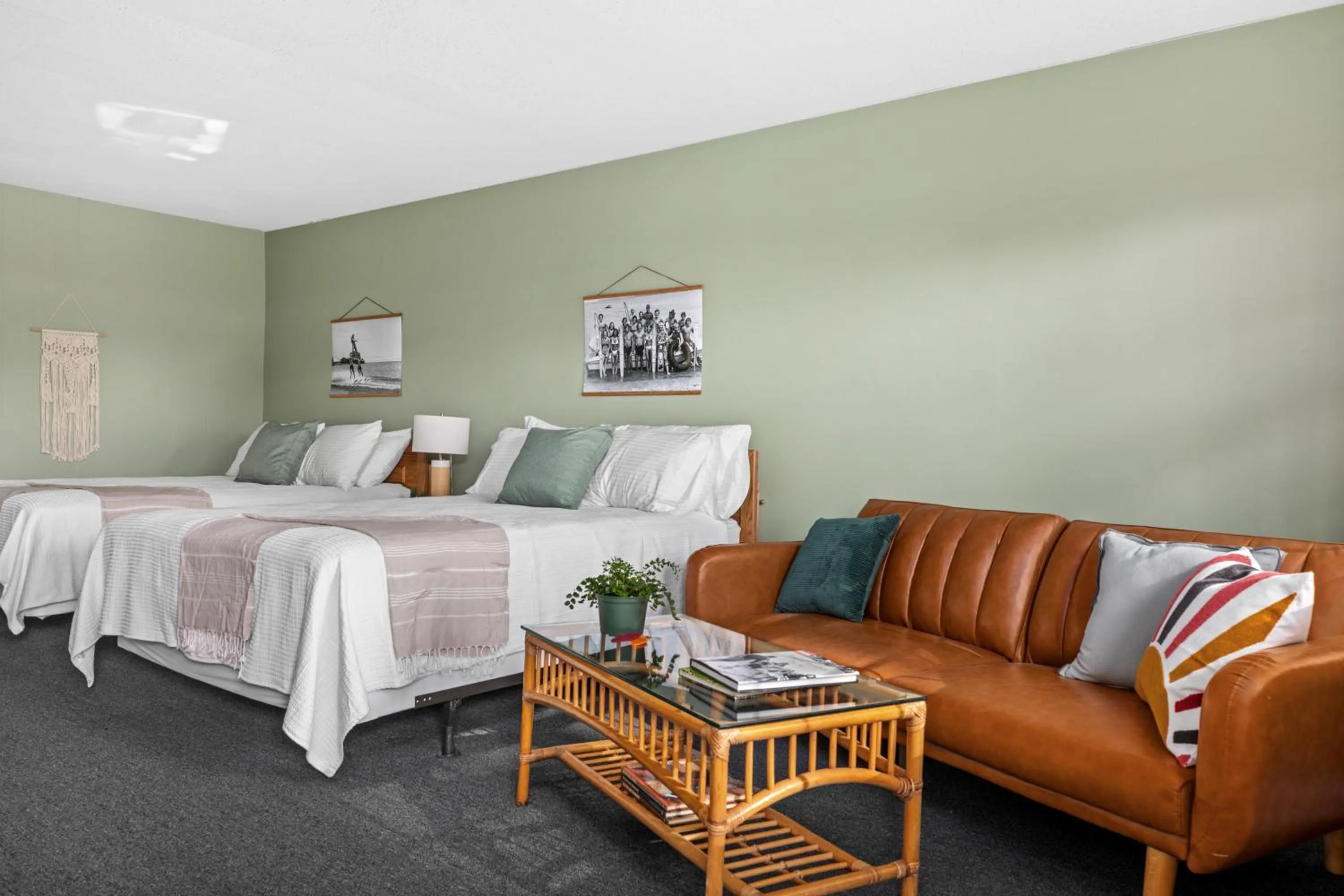 Photo of the whole room, Bed in Motel Bear Lake