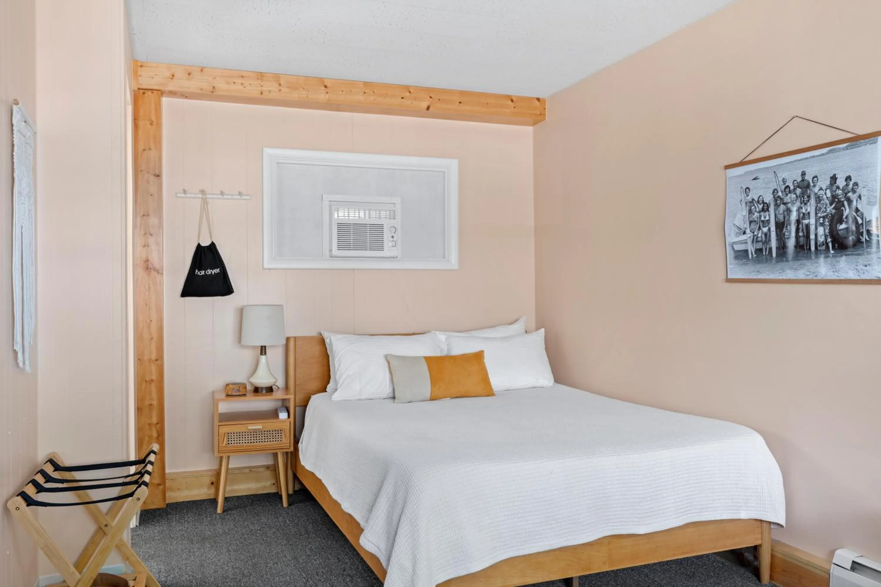 Bed in Motel Bear Lake