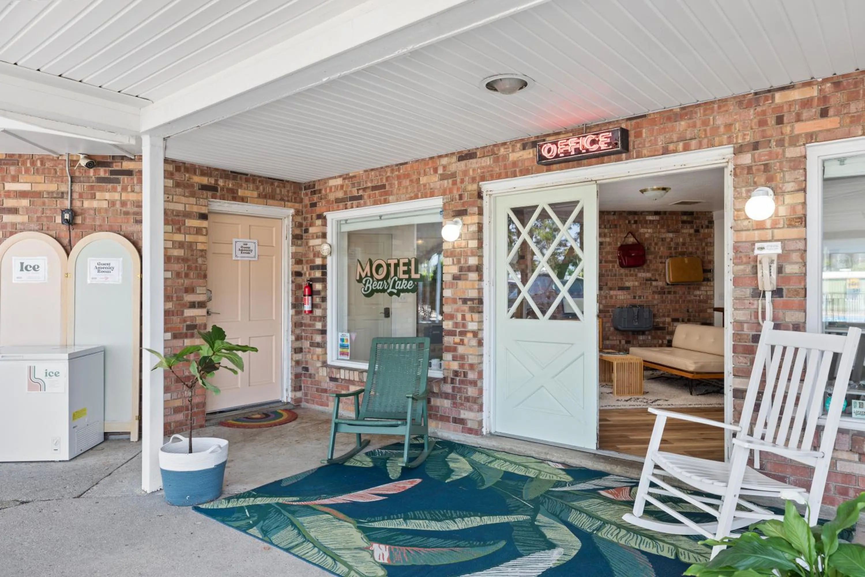 Lobby or reception in Motel Bear Lake