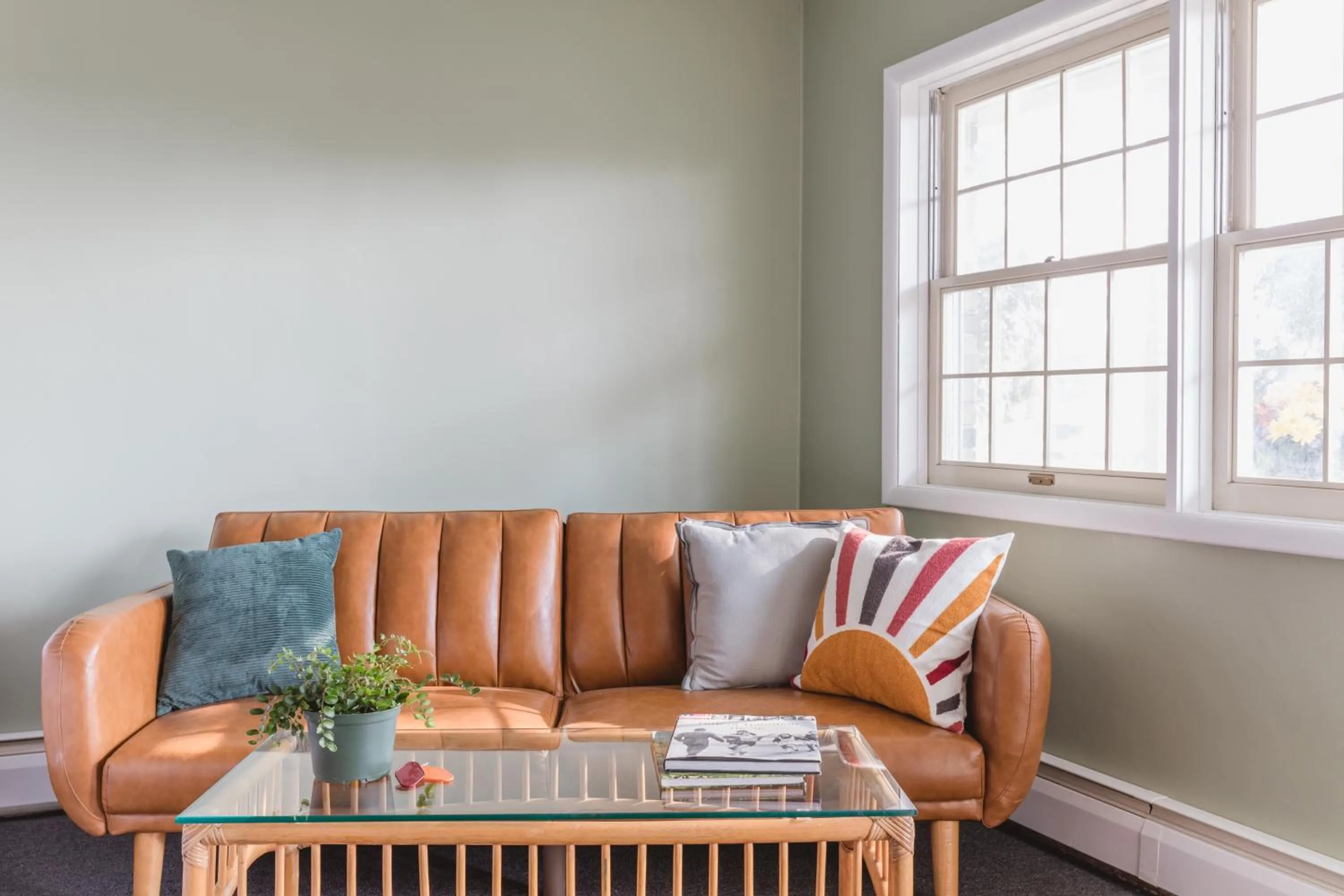 Seating area in Motel Bear Lake