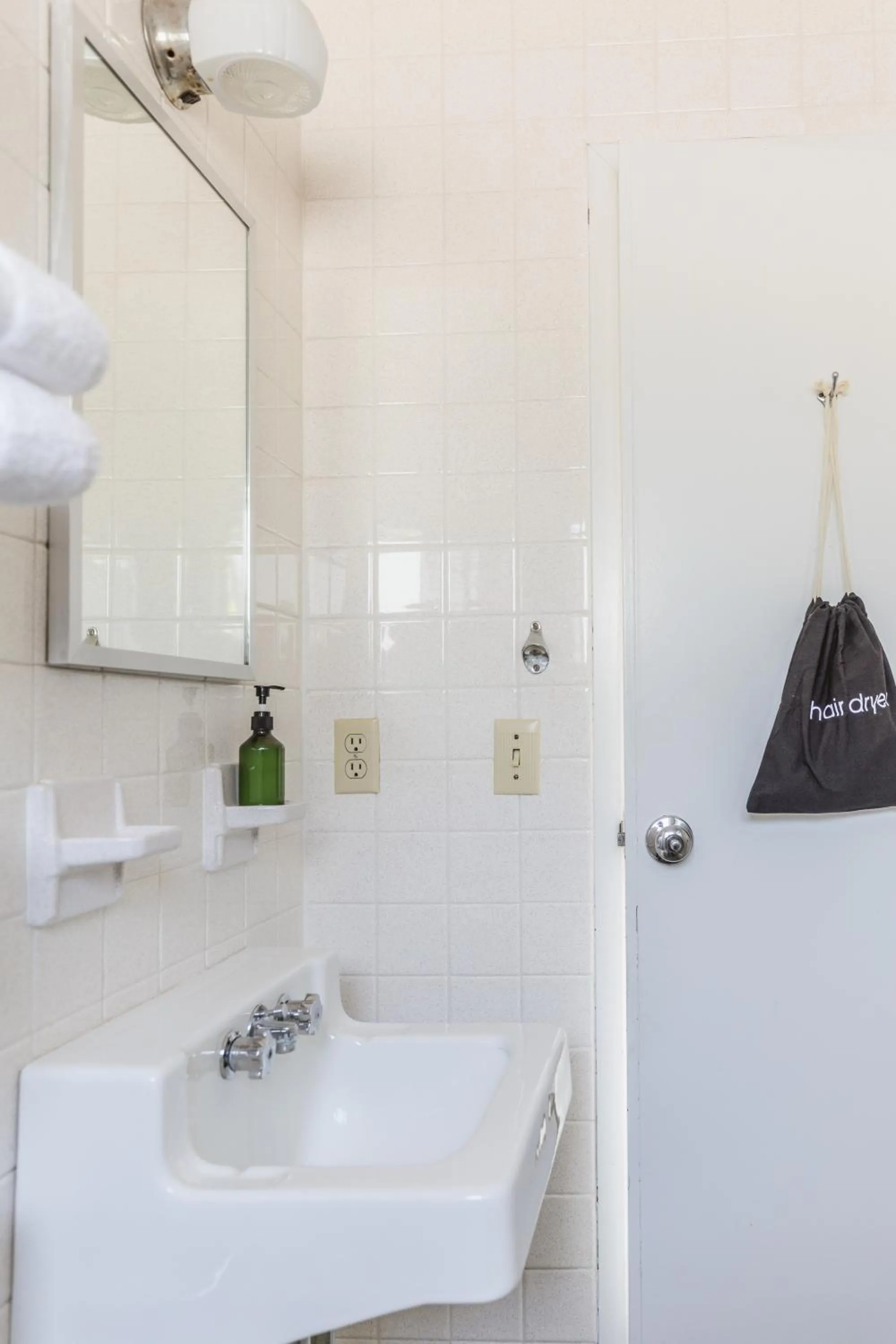 Shower in Motel Bear Lake